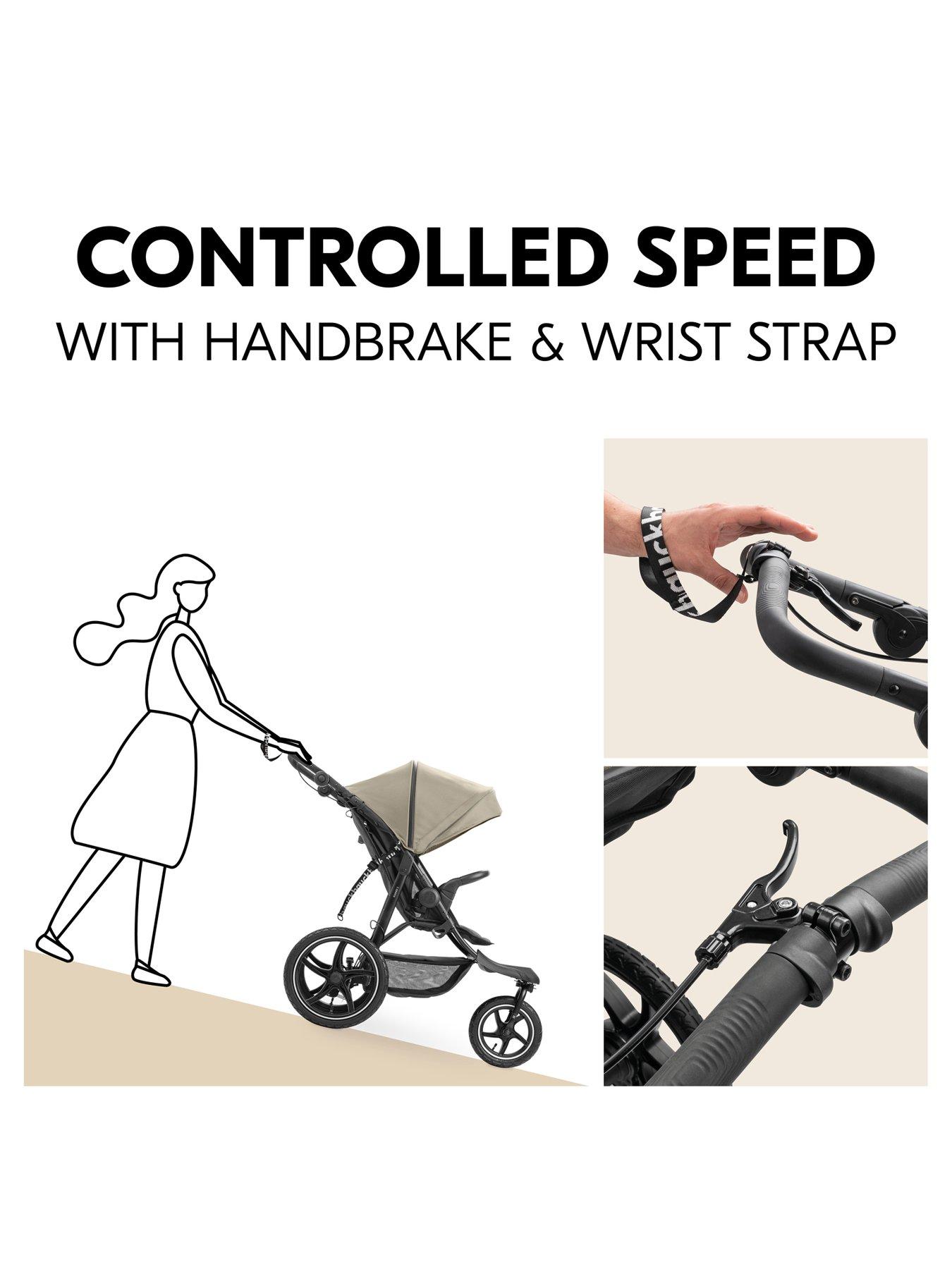 Image 4 of 8 of Hauck Runner 3 Pushchair - Olive