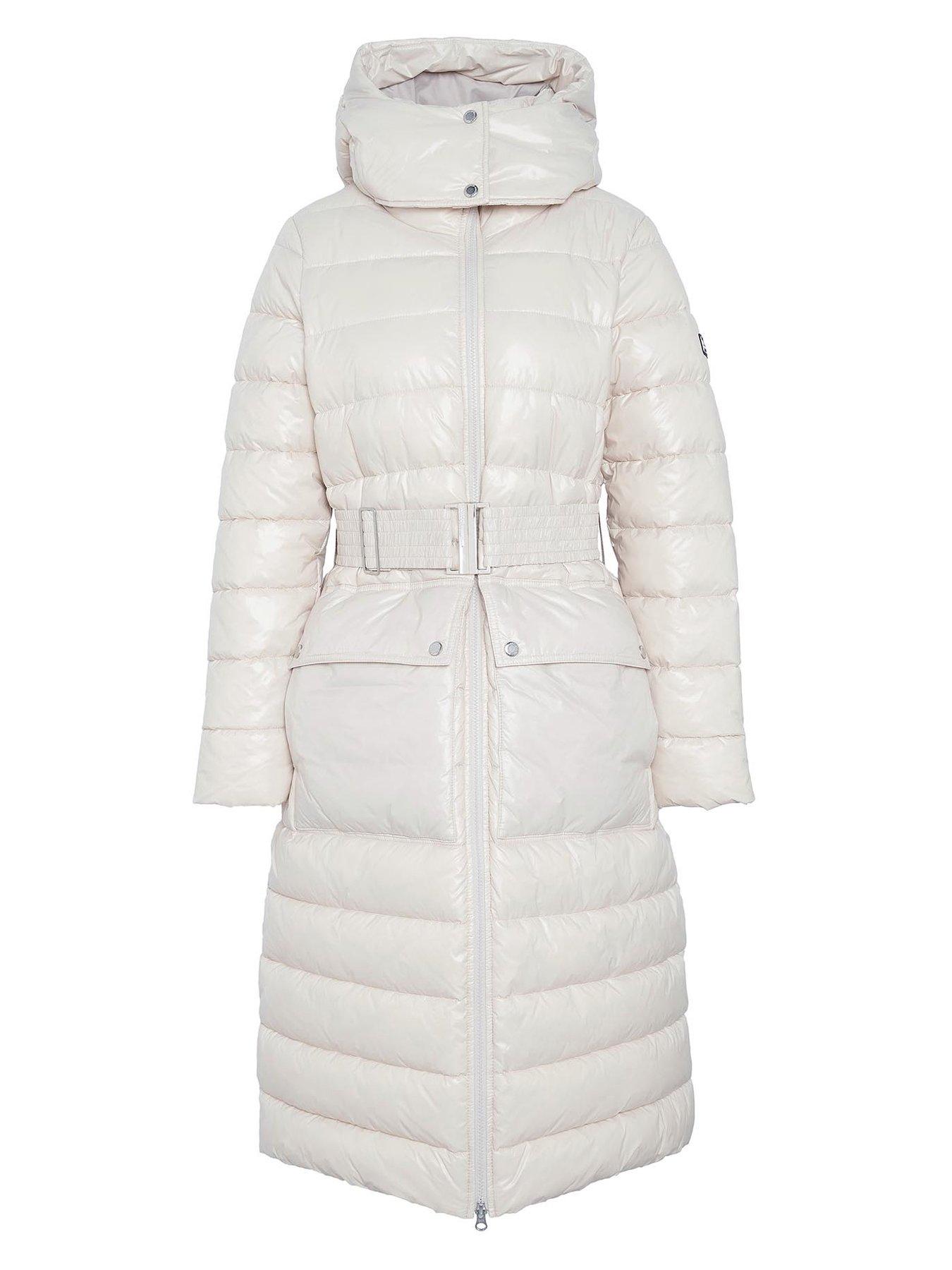 Image 6 of 6 of Barbour International Aisha Quilted Jacket - Cream