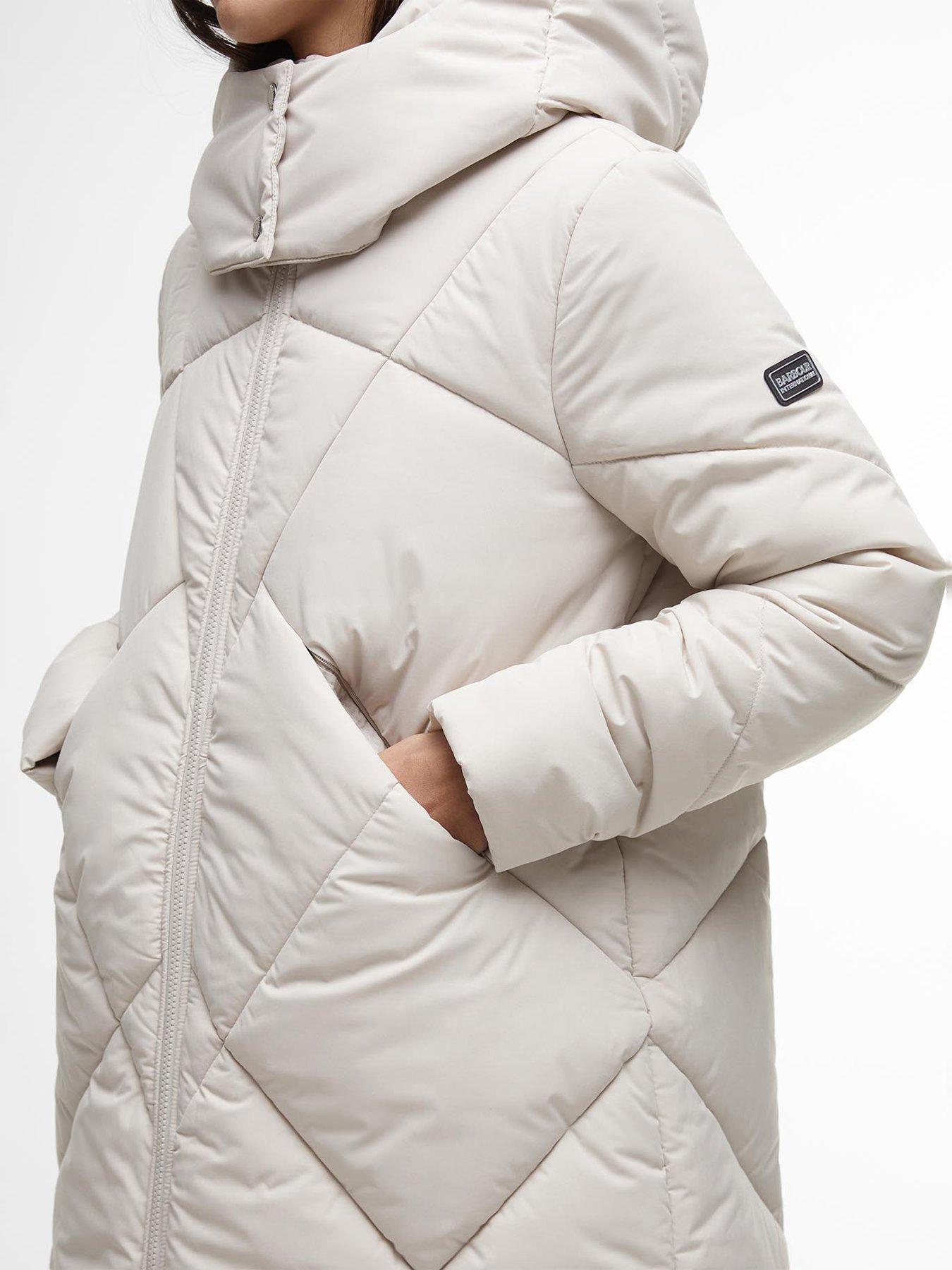 Barbour International Arabella Padded Jacket Cream Very