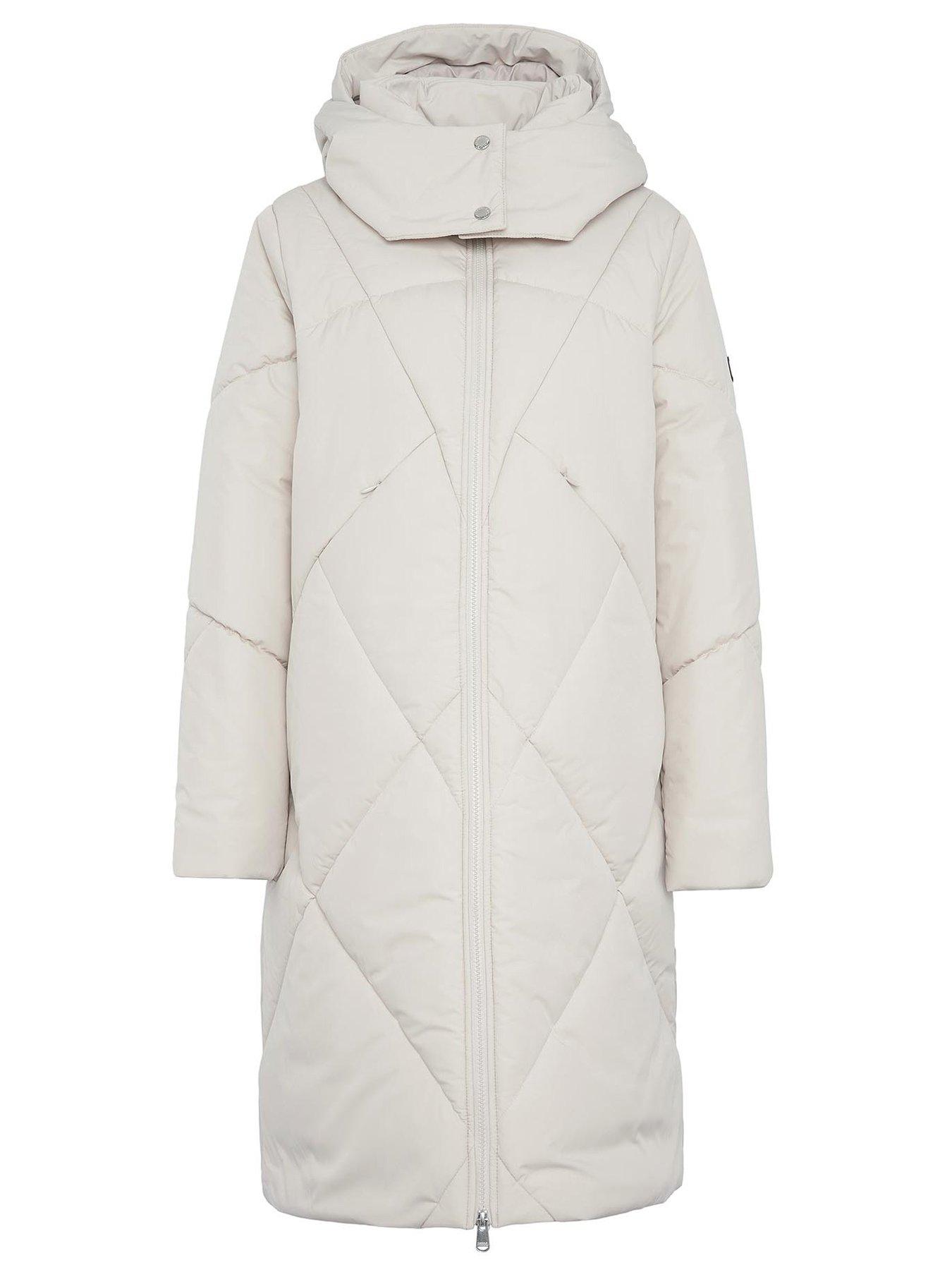 Cream barbour coat online