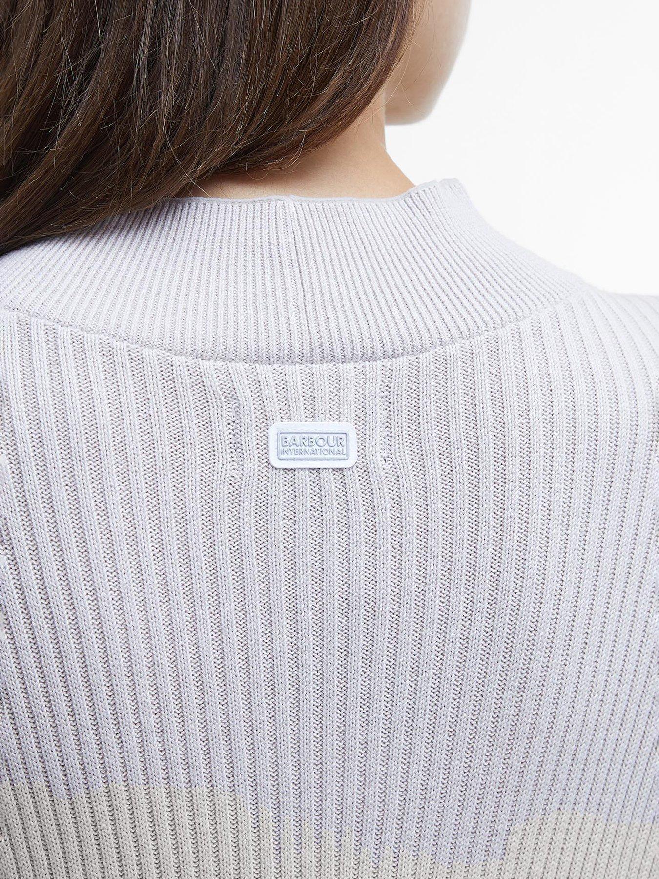 Image 5 of 6 of Barbour International Franchesca Knitted Dress - Cream