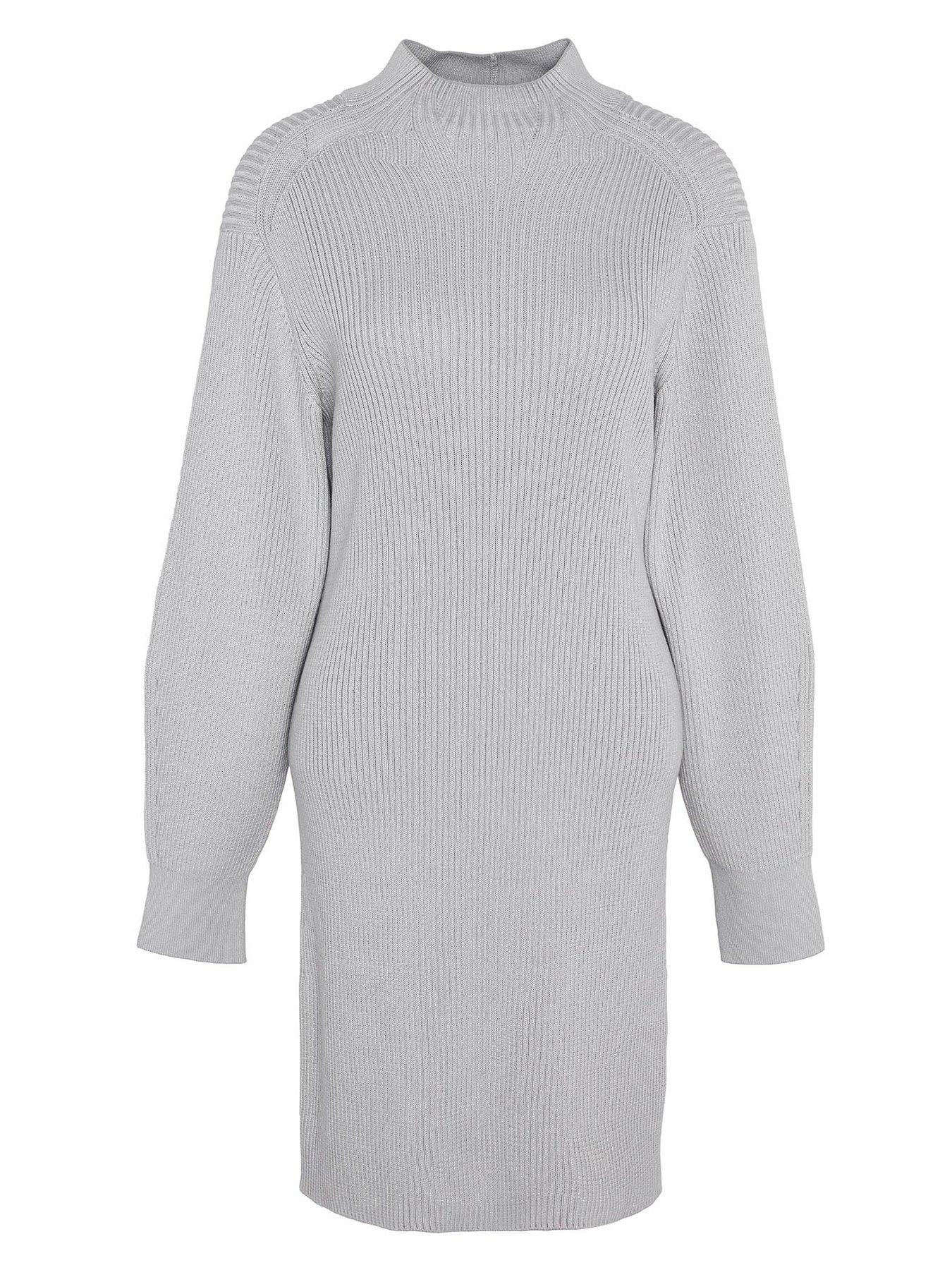 Image 6 of 6 of Barbour International Franchesca Knitted Dress - Cream