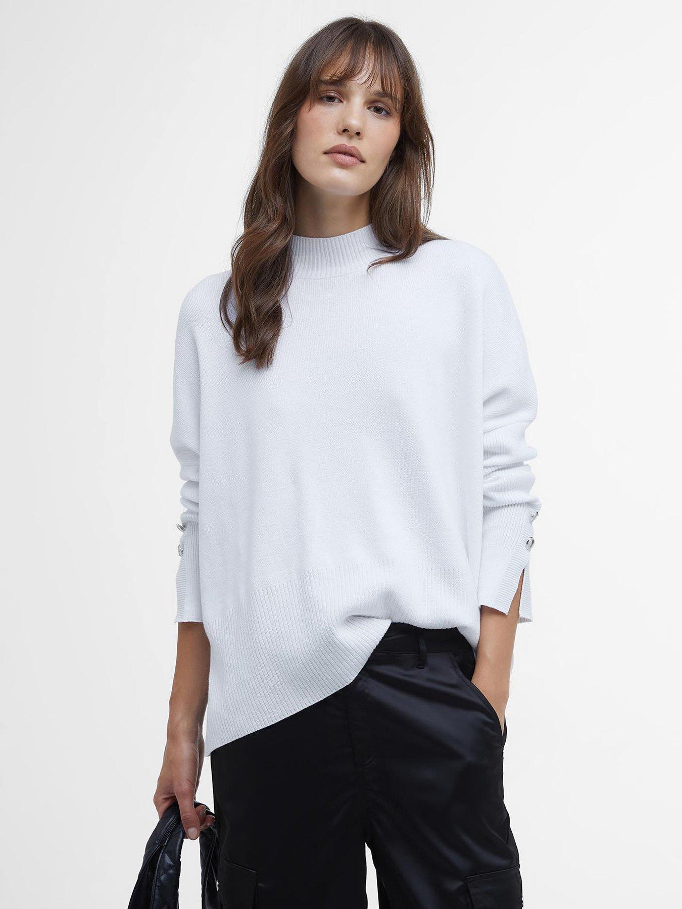 undefined Kaylee Knitted Jumper - White