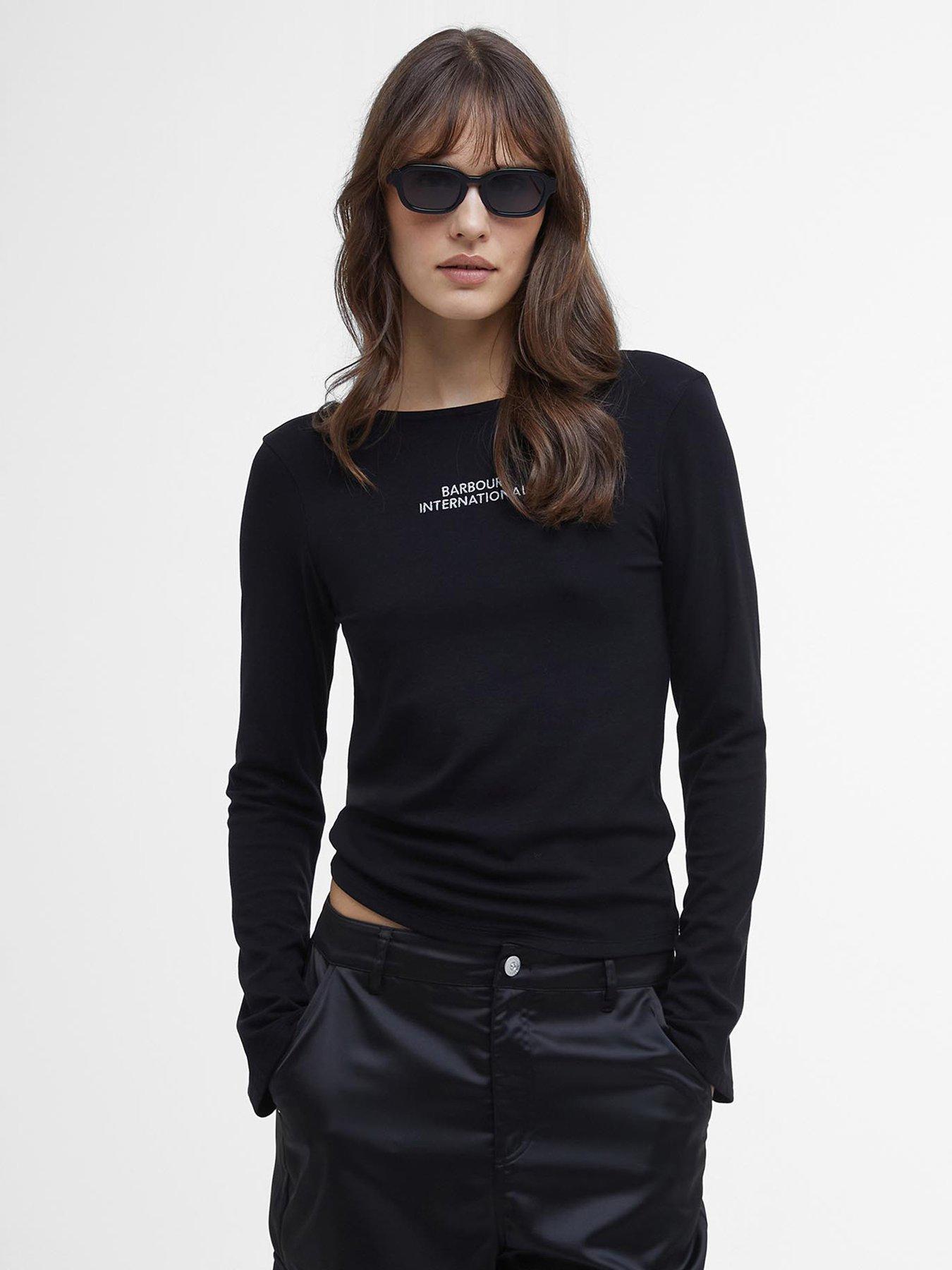 Barbour long sleeve top womens clearance