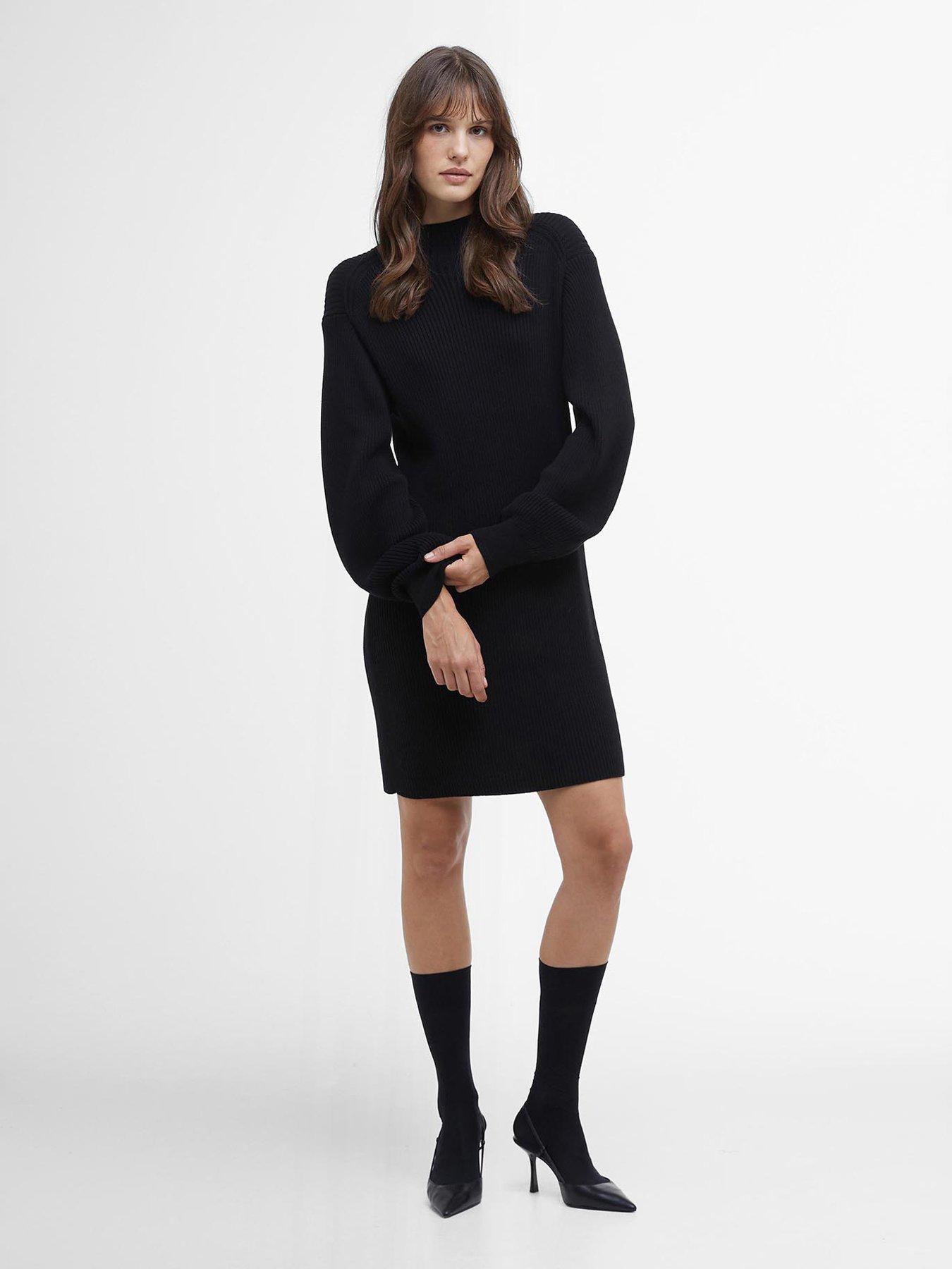 undefined Franchesca Knitted Dress - Black