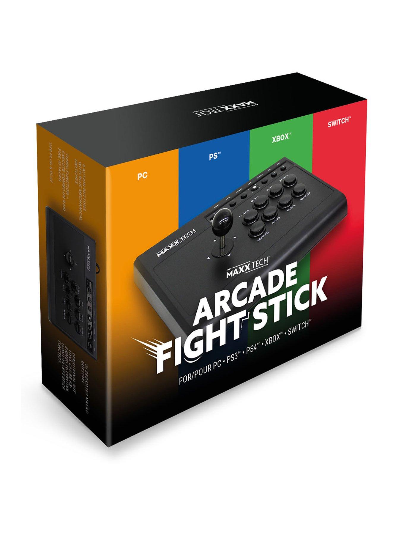 Image 1 of 6 of Maxx Tech Multiplatform Arcade Fight Stick