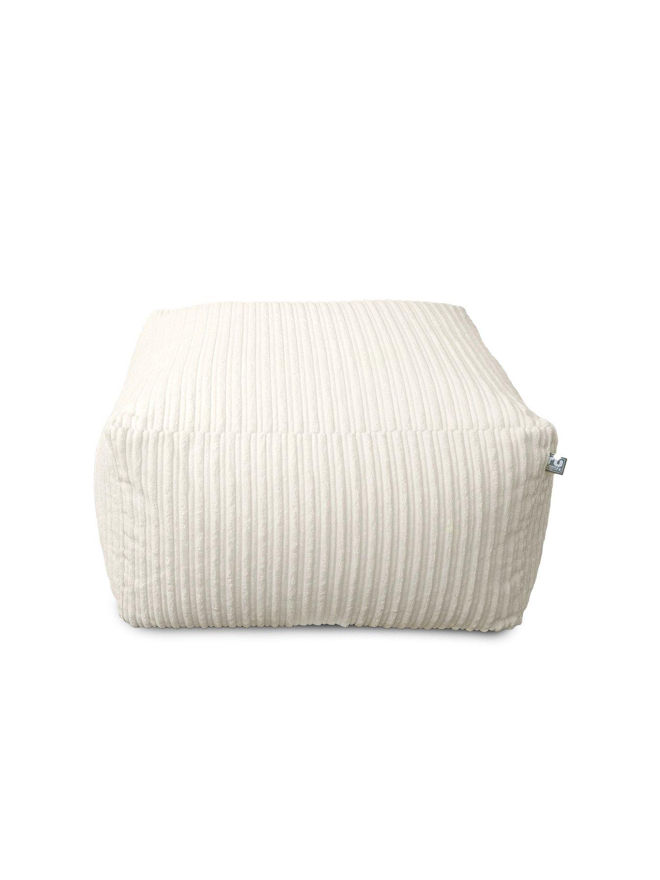 Image 5 of 7 of rucomfy Jumbo Cord Ottoman Beanbag