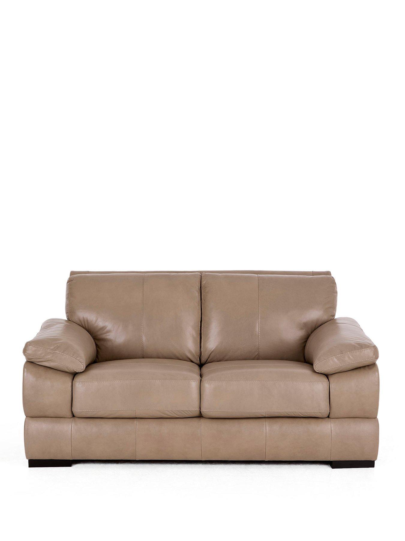 Image 2 of 7 of The Very Collection Marlow Italian Leather 2 Seater Sofa - FSC&reg; Certified