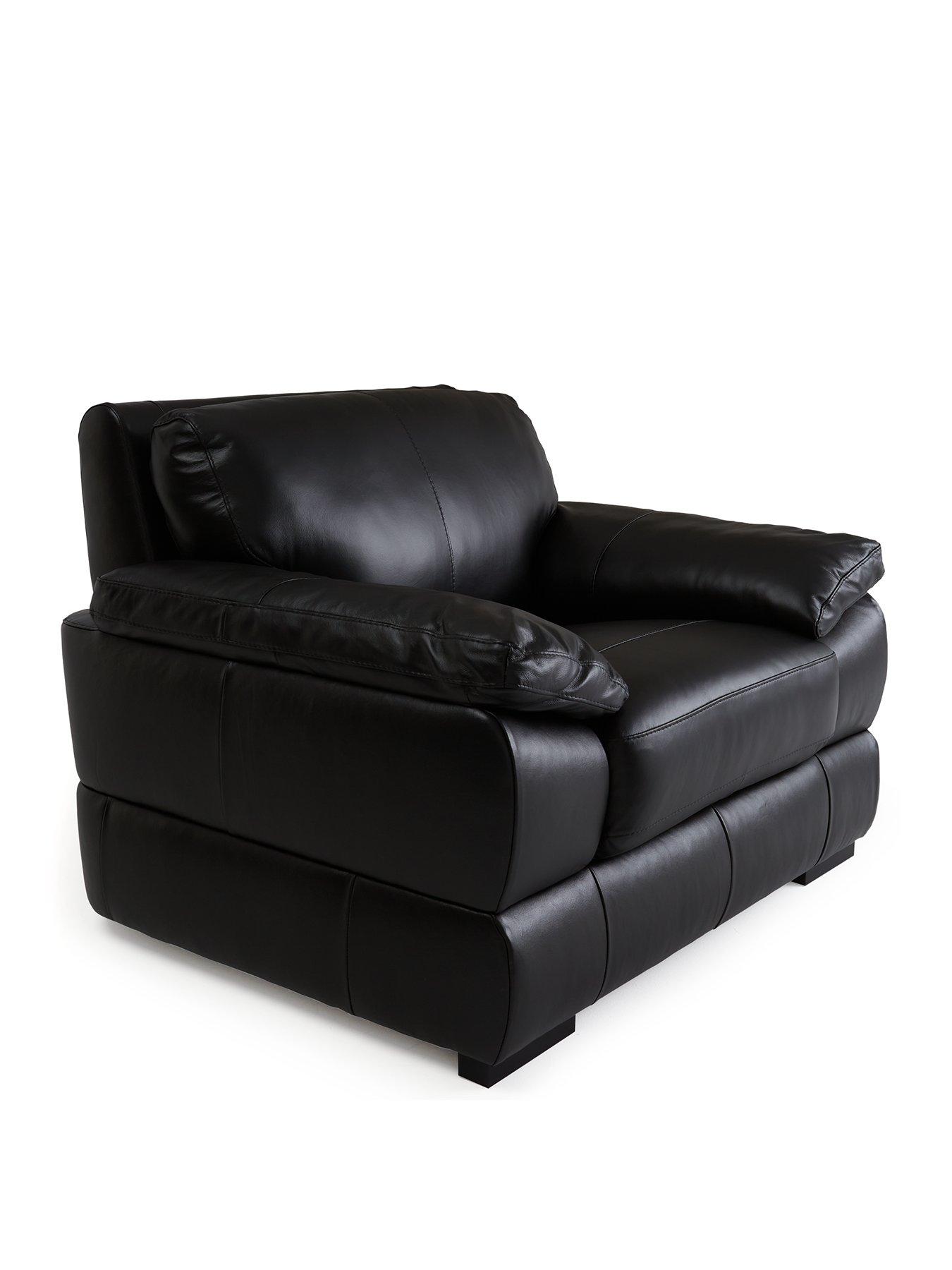 Image 3 of 7 of The Very Collection Marlow Leather Armchair