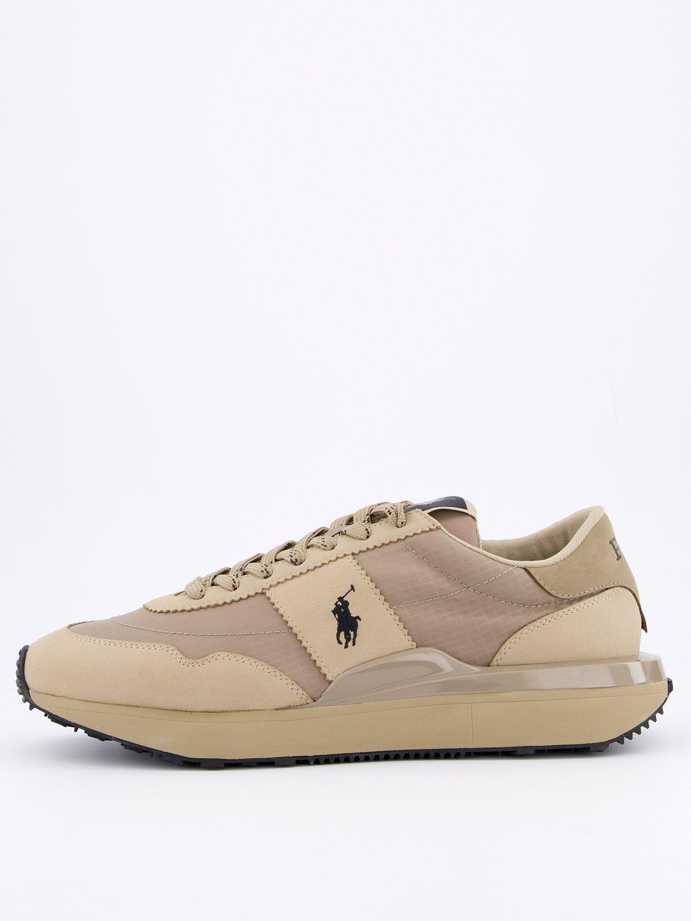 undefined Train 89 Nubuck Trainers - Natural