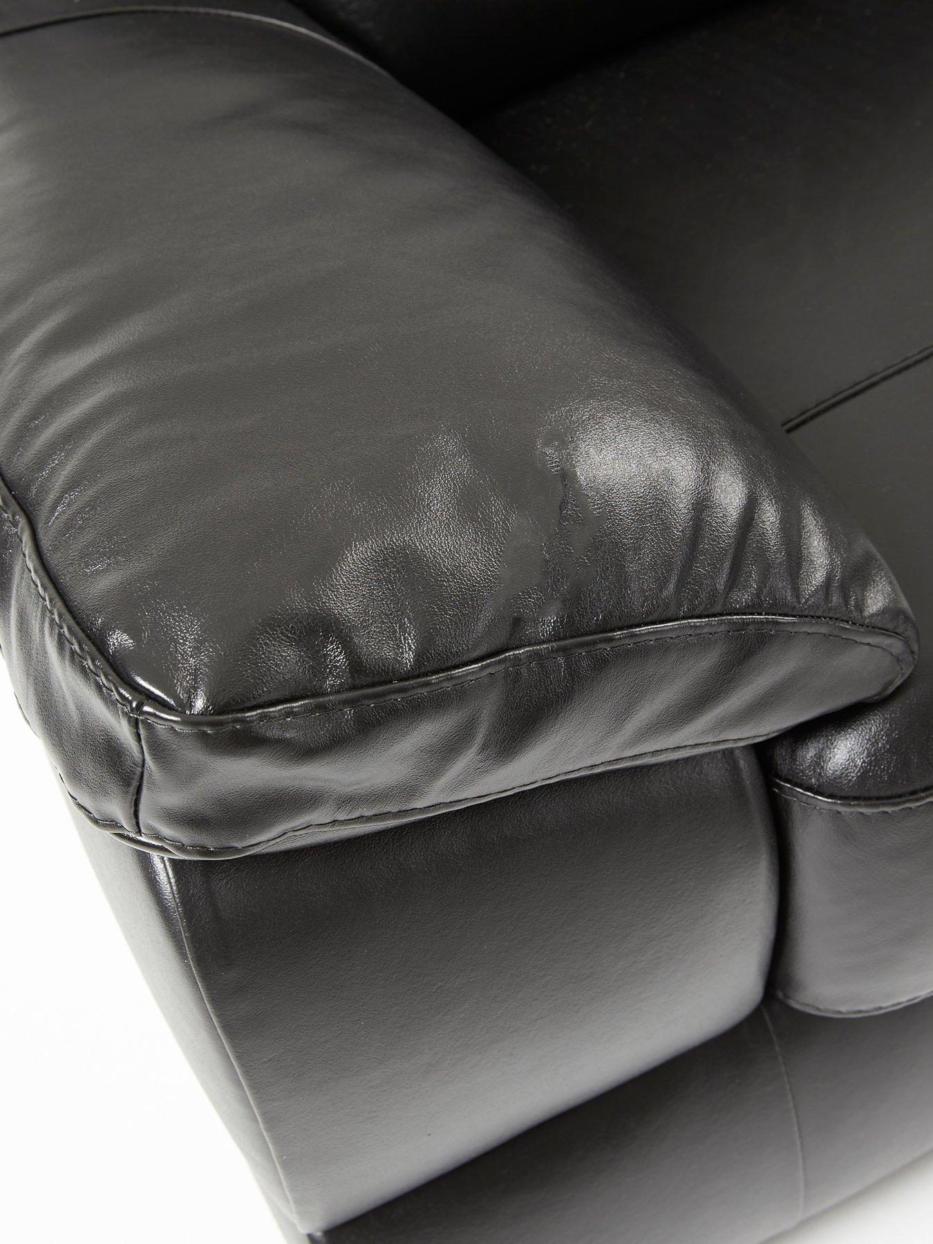 Image 5 of 7 of The Very Collection Marlow Right Hand Corner Leather Chaise Sofa