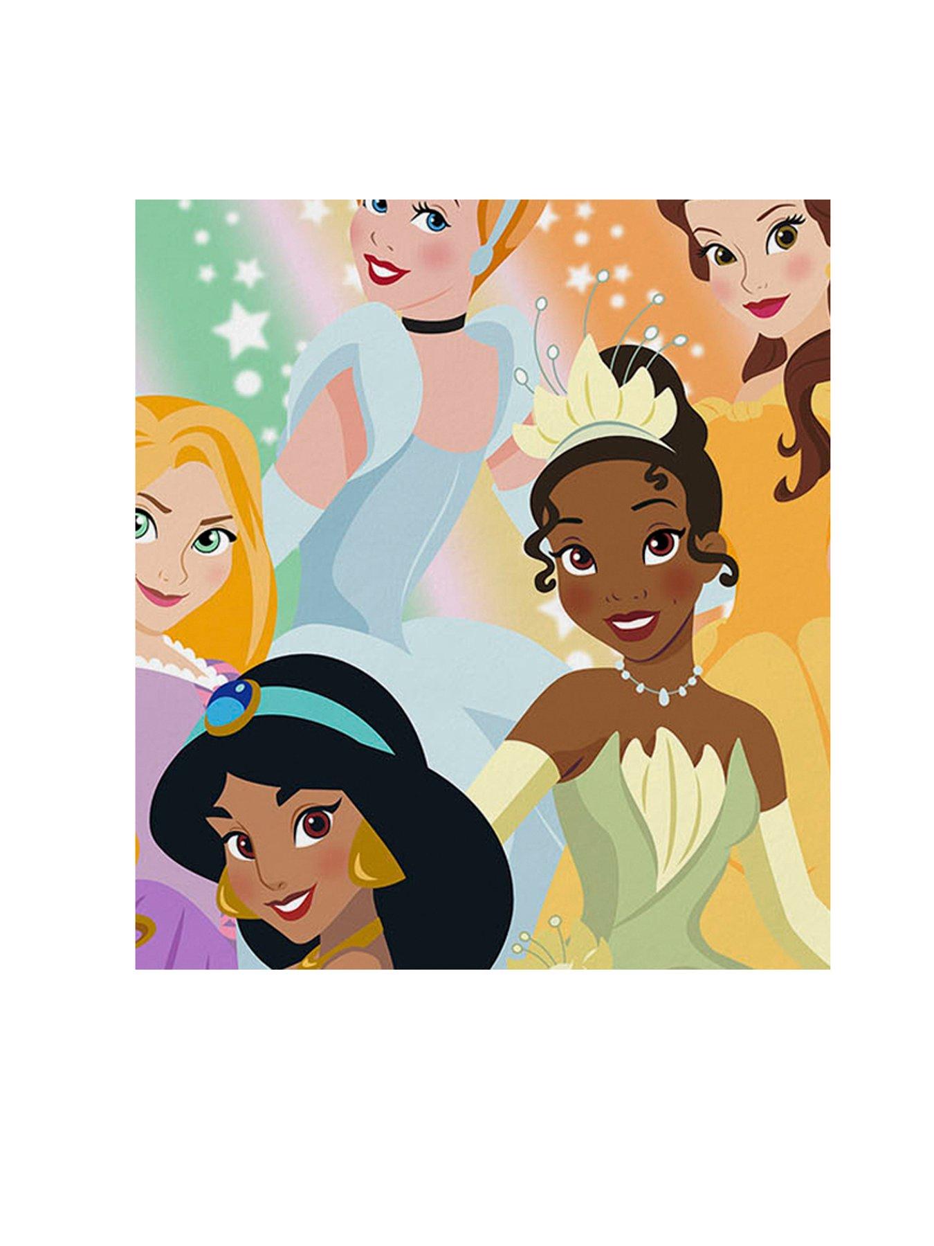 Image 2 of 2 of Disney Princess Rainbow Towel- 70x140cm