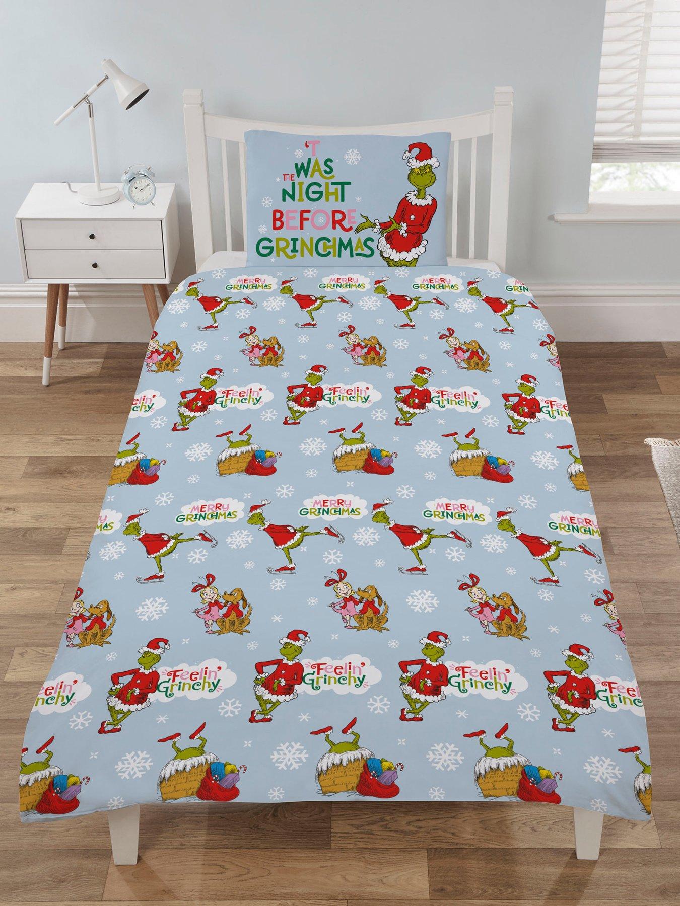 The Grinch Feelin’ Grinchy Duvet Cover Set