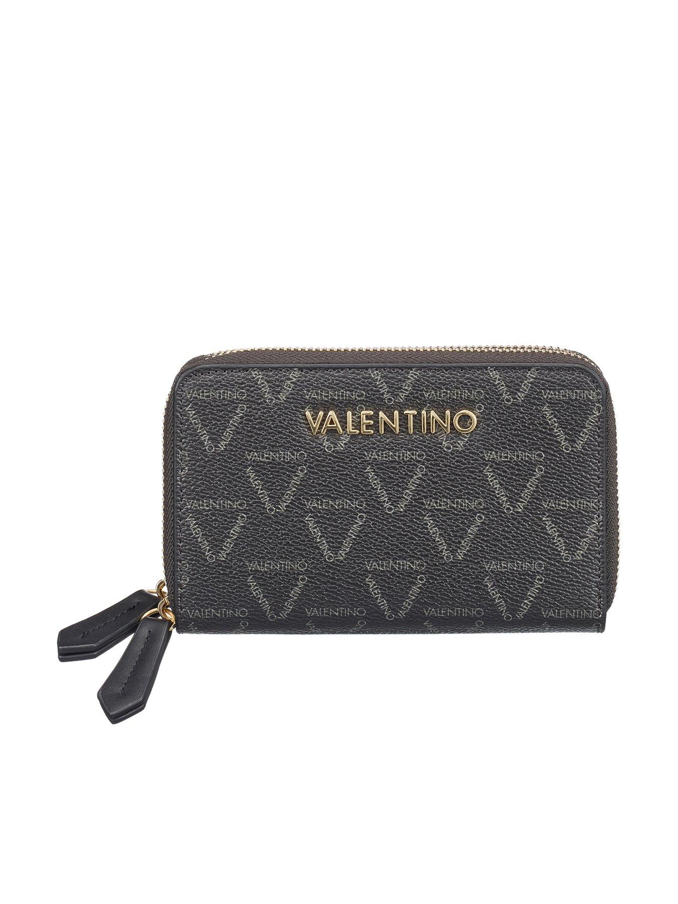 Image 1 of 4 of Valentino Lady Re Zip Around Wallet