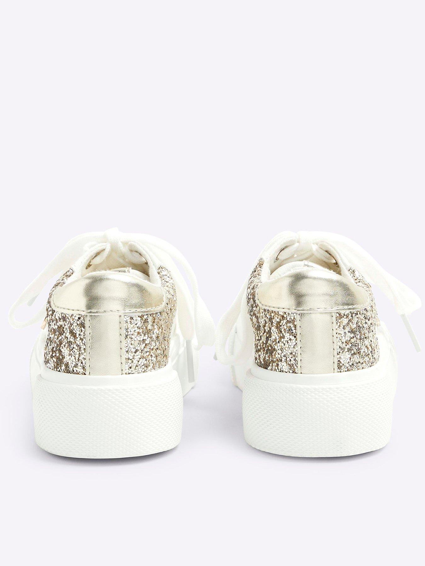 River island sparkly trainers clearance
