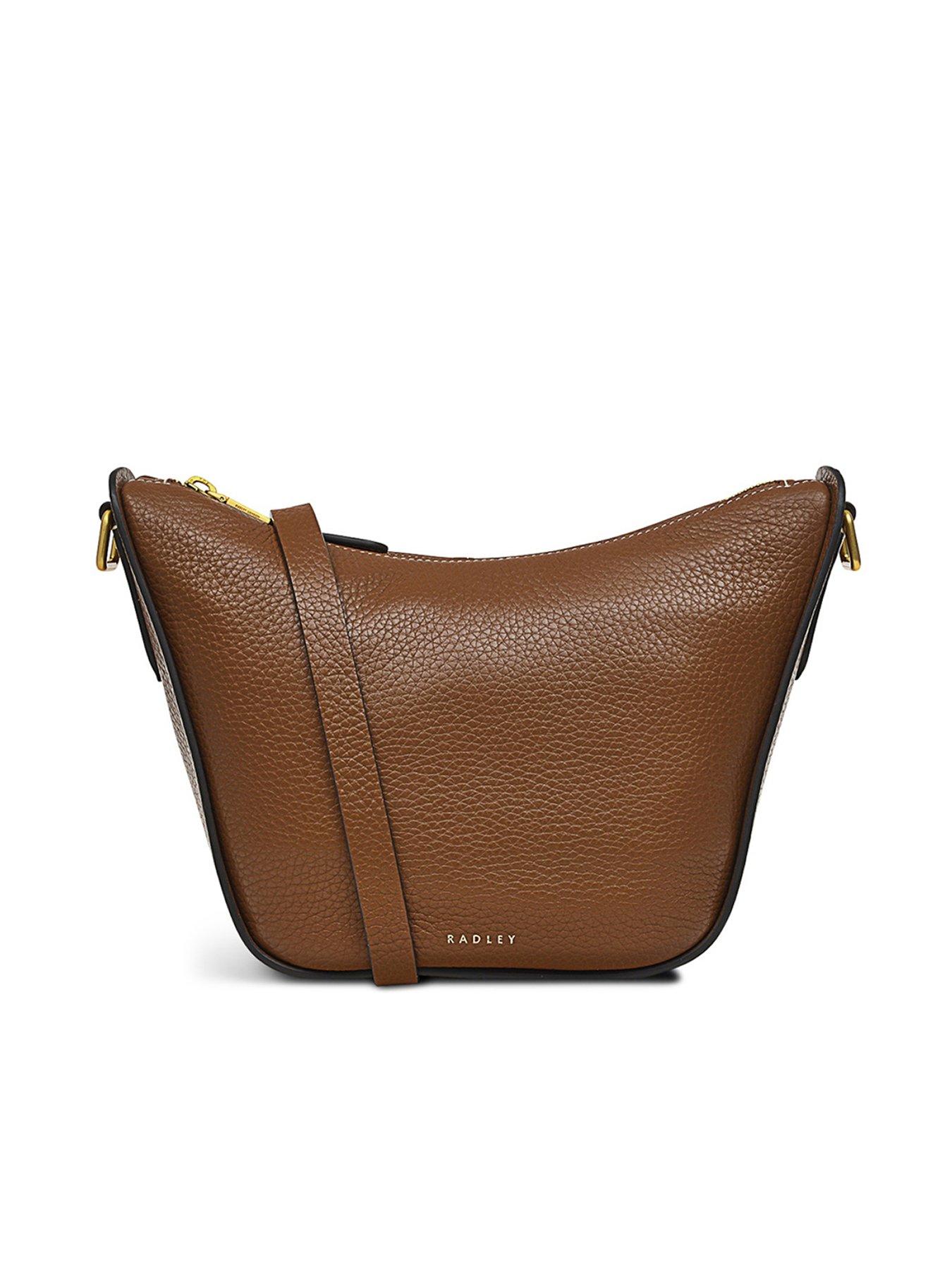 undefined Oak Street Small Ziptop Crossbody Bag -saddle