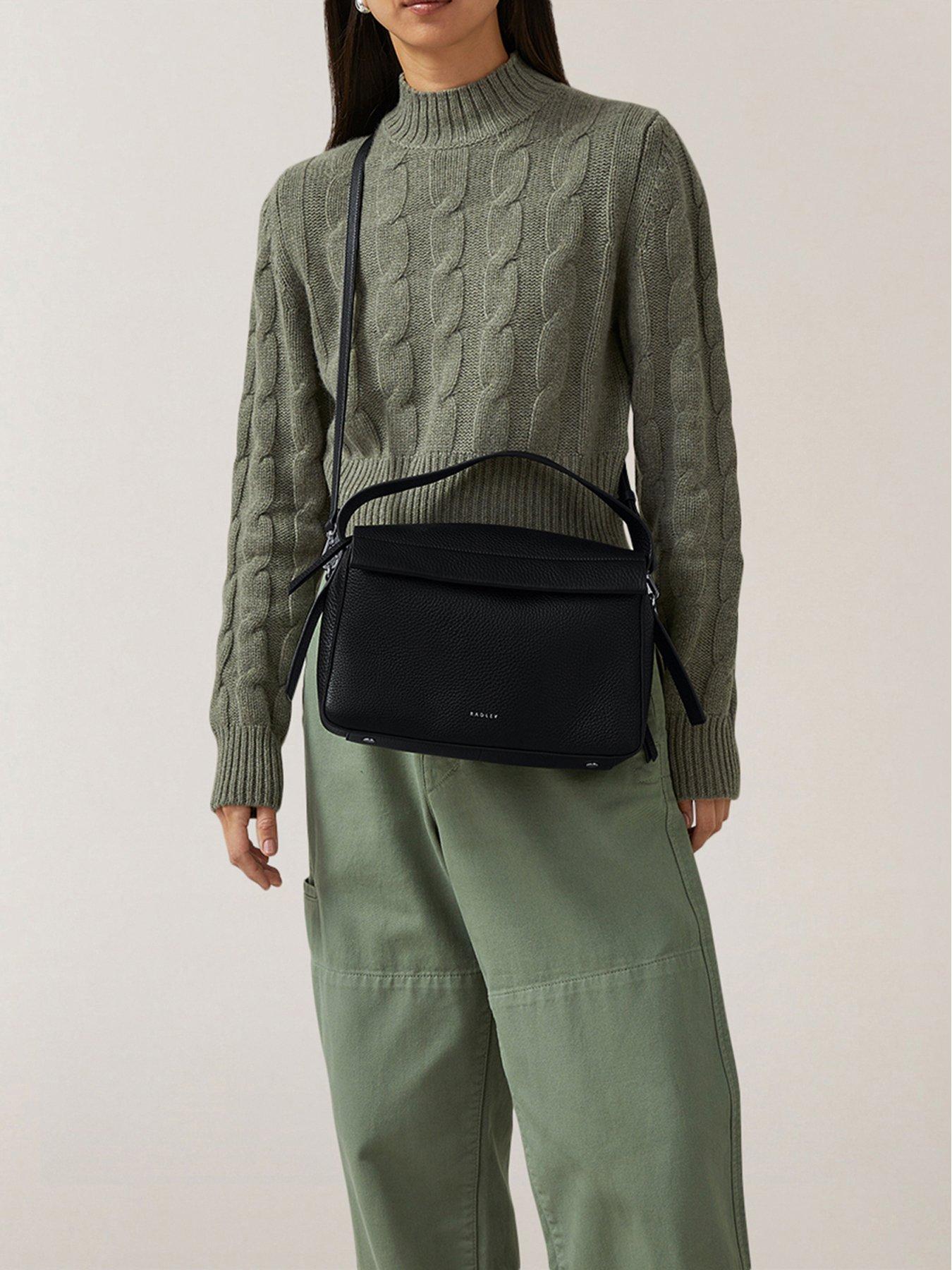 Radley De Beauvoir Medium Ziptop Grab Bag - Black