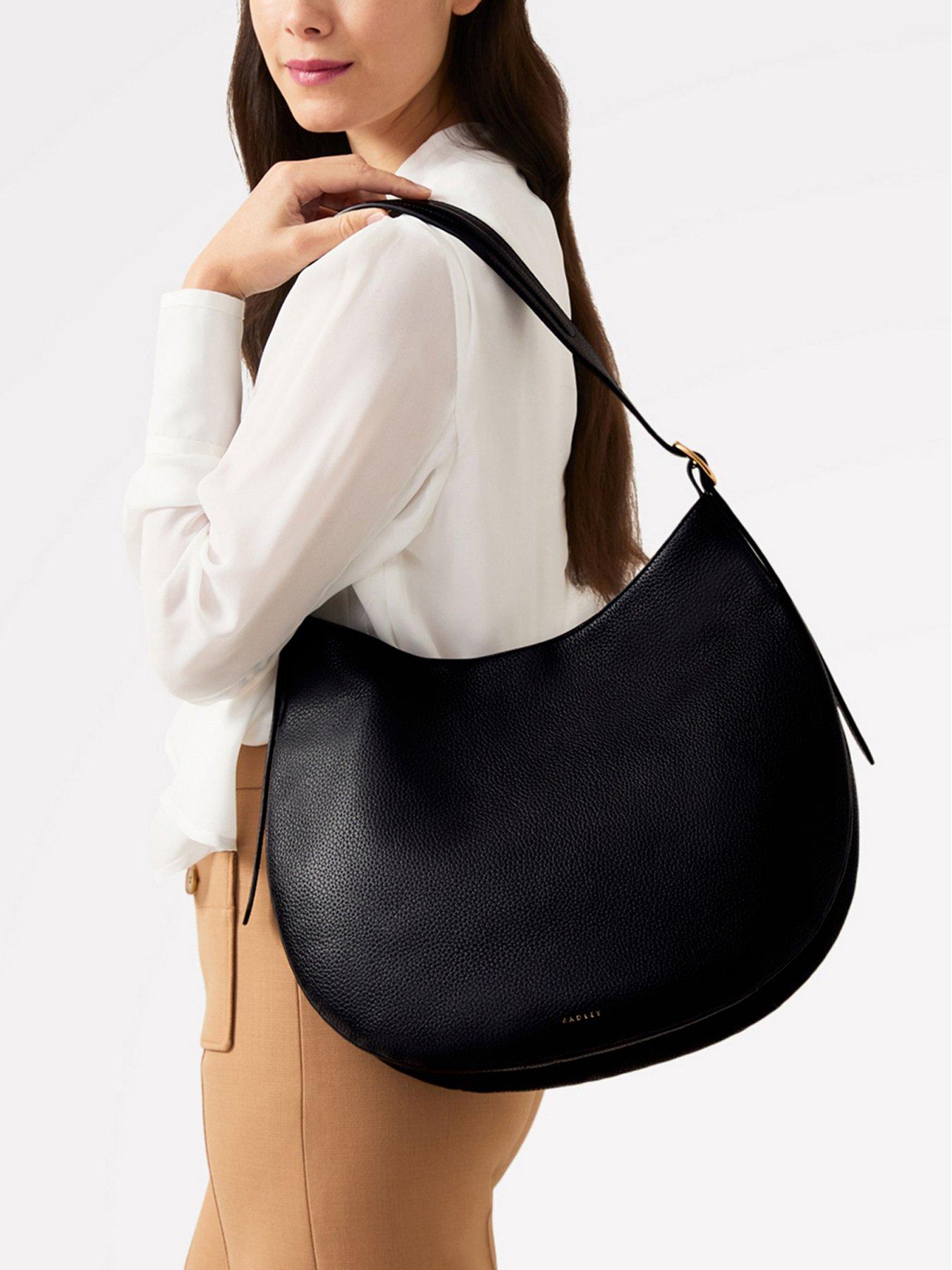 Radley Kensington Place Large Open Top Shoulder Bag - Black