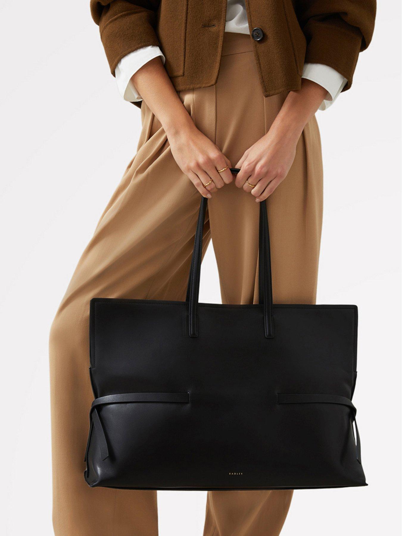 Radley Fleet Street Large Open Top Shoulder Bag - Black