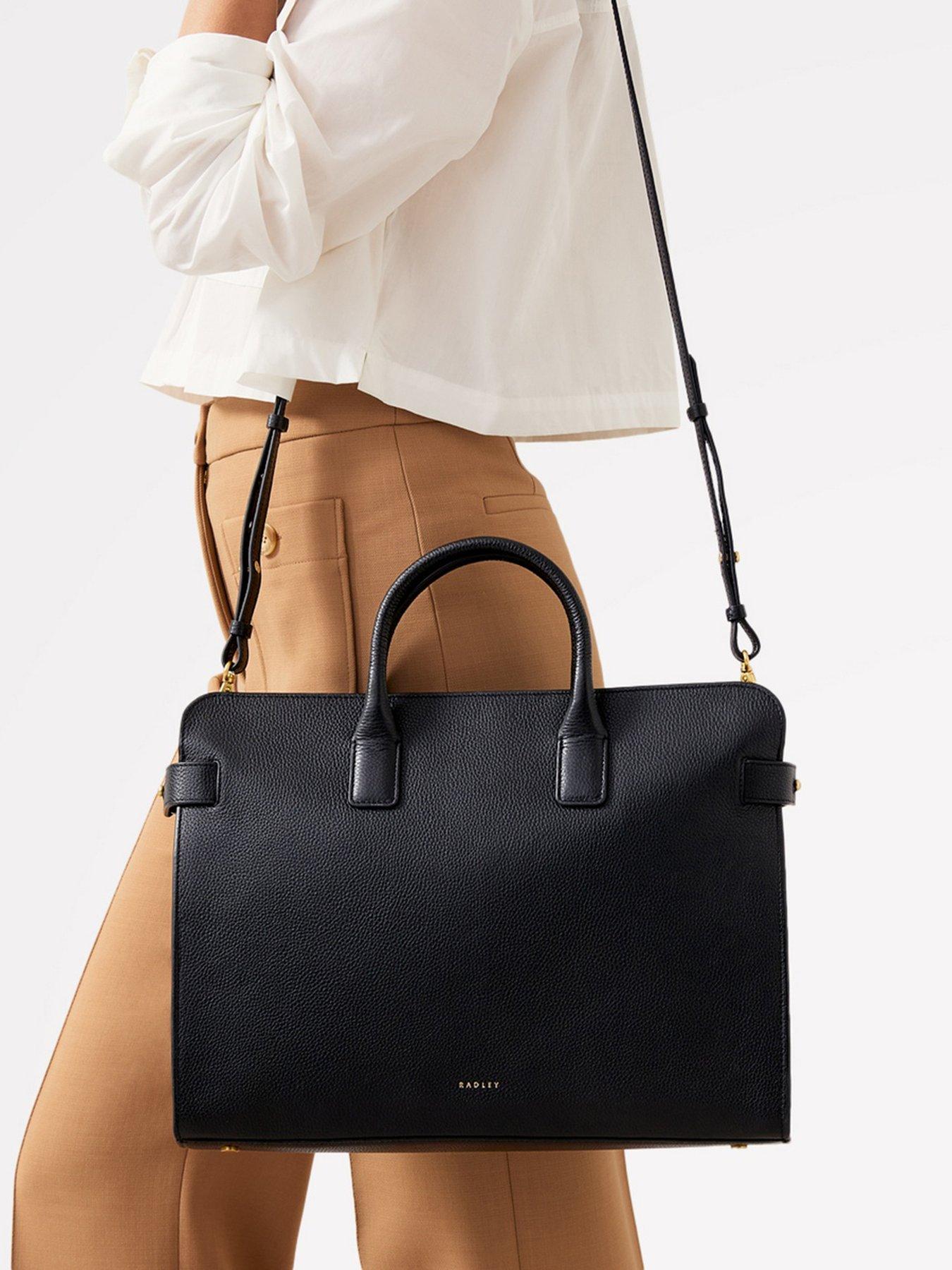 Image 1 of 2 of Radley The Rathbone Large Laptop Grab Bag - Black