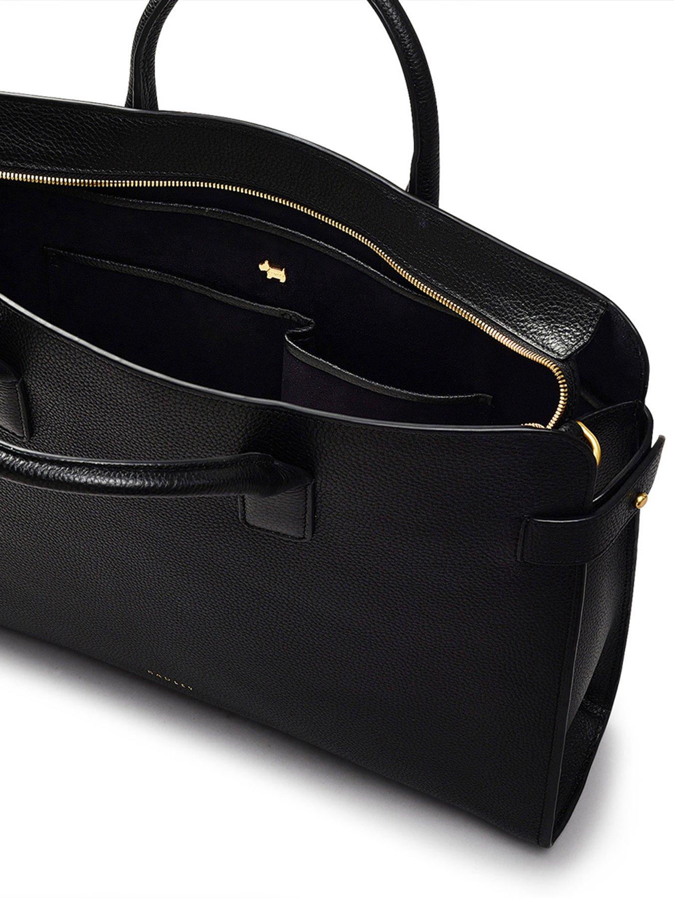 The Rathbone Large Laptop Grab Bag Black