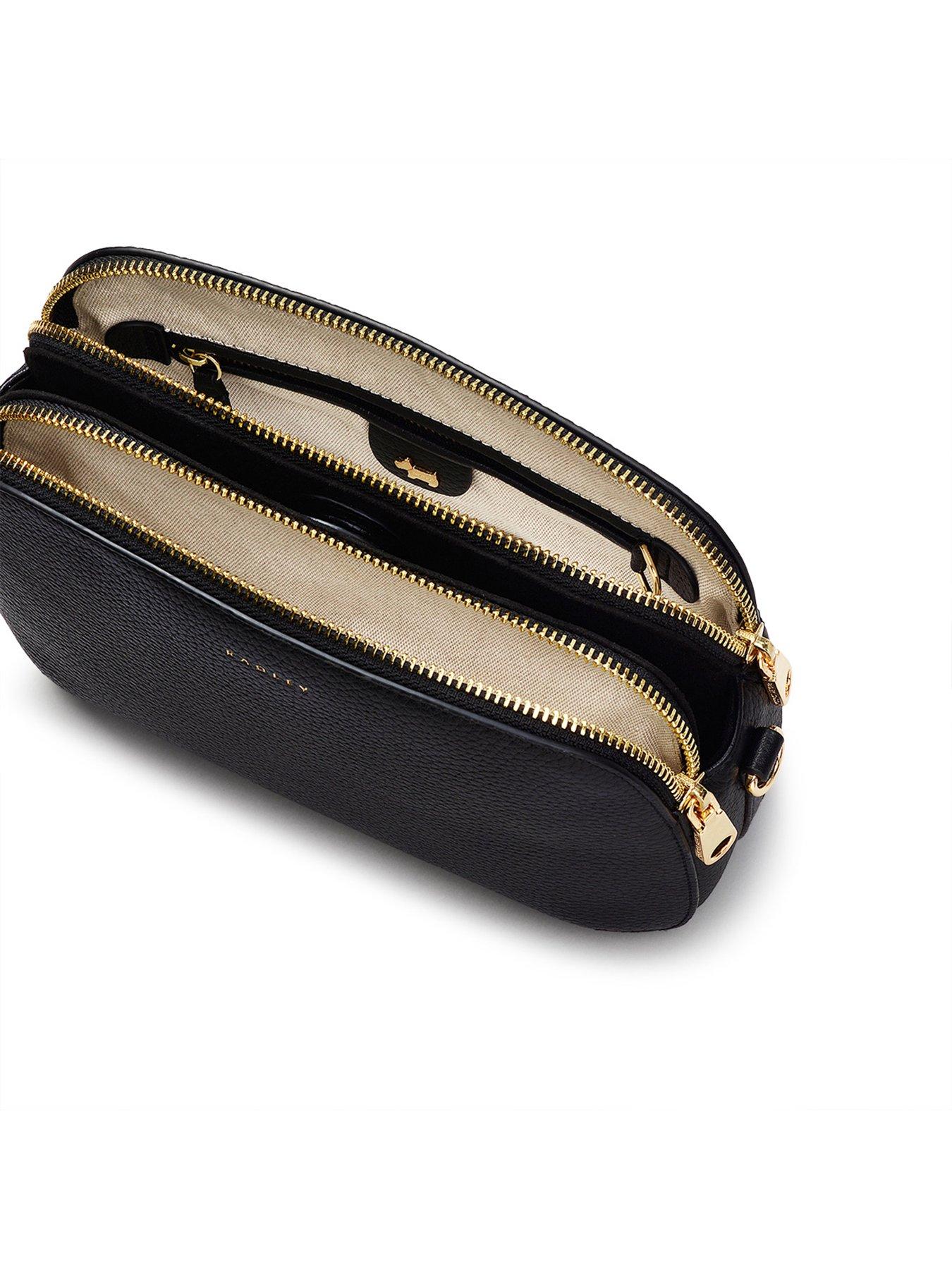 Radley Dukes Place Medium Ziptop Crossbody Bag Black Very