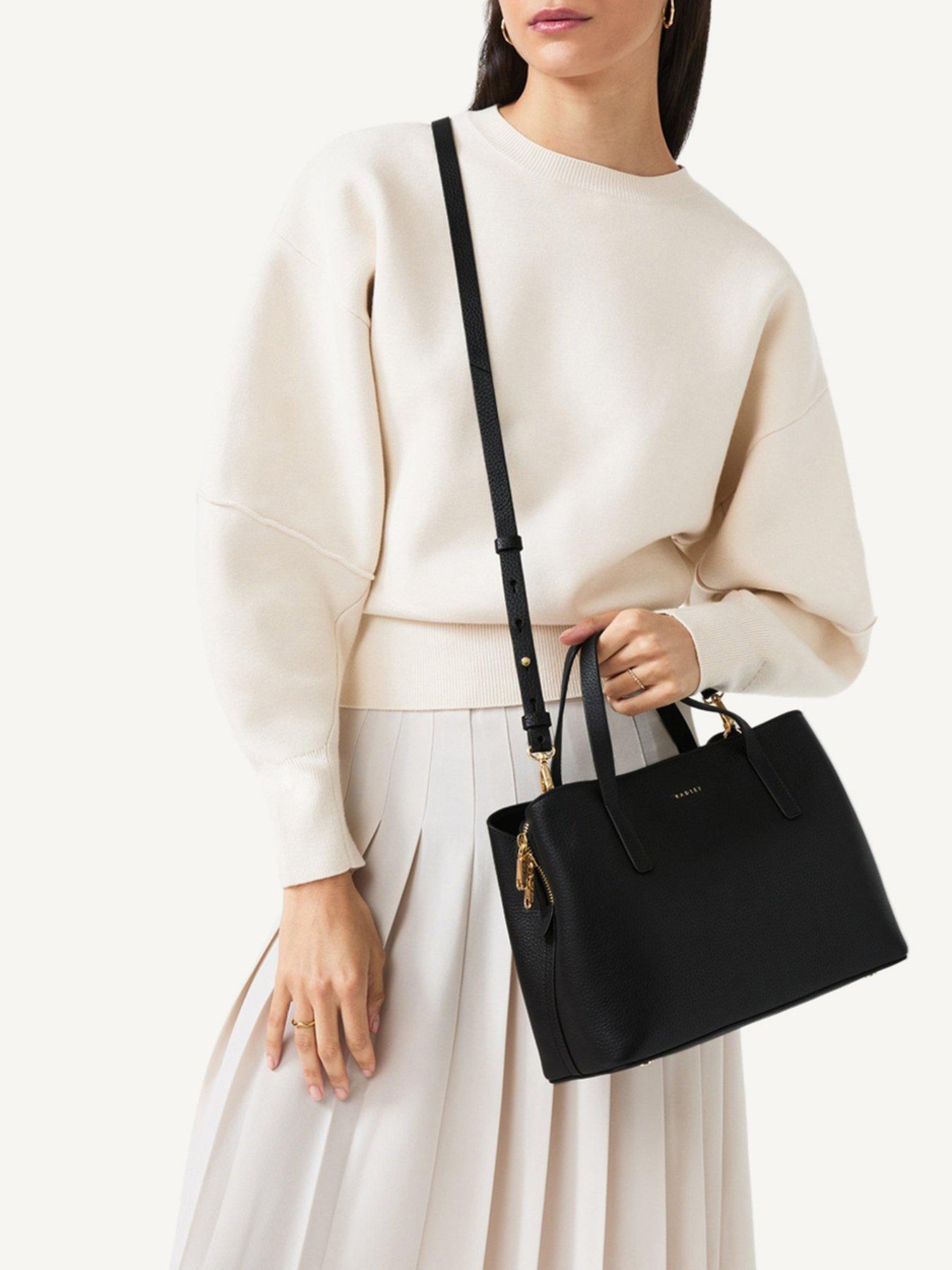 Radley Dukes Place Medium Ziptop Grab Bag - Black