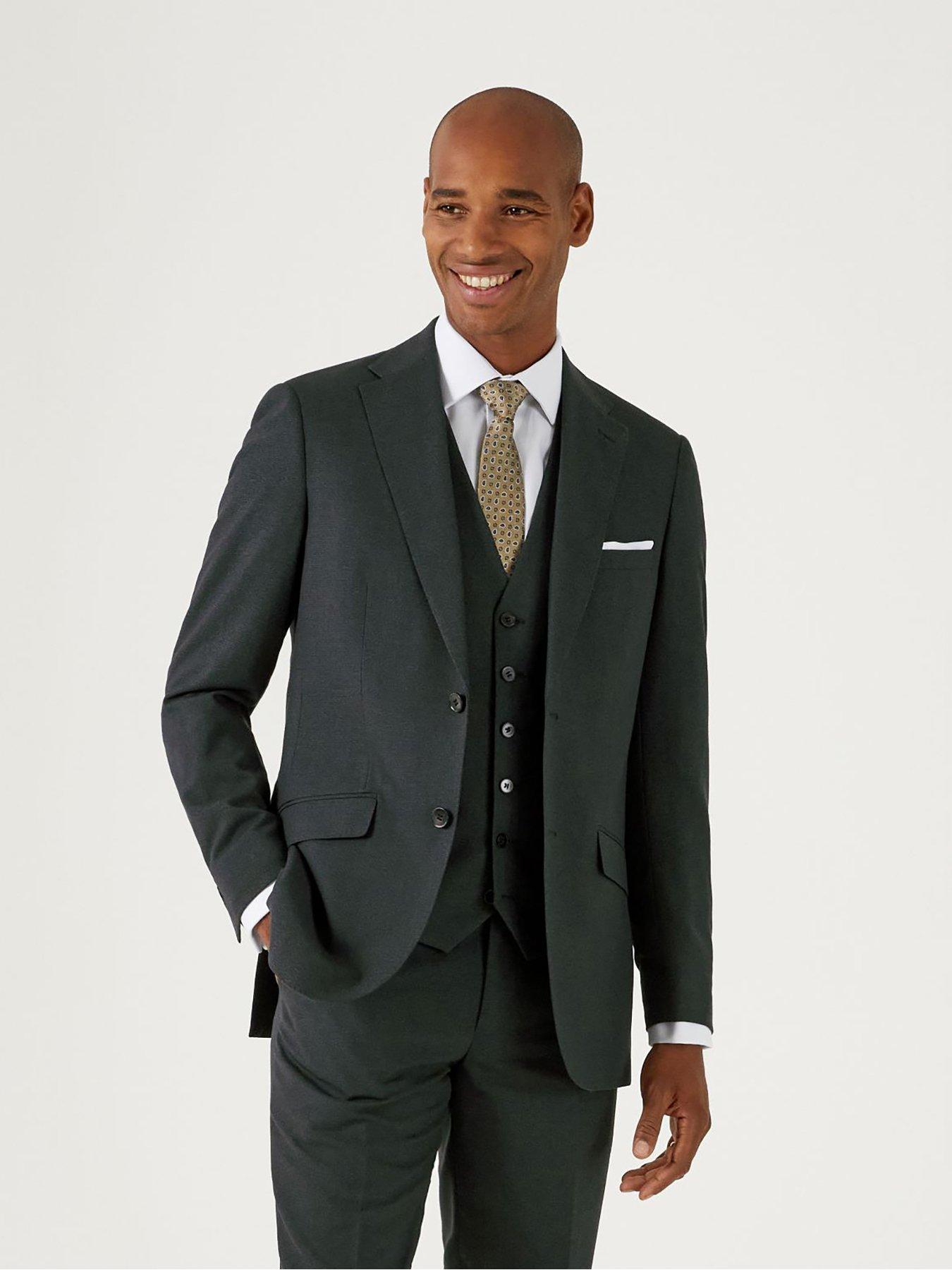 Skopes Harcourt Tailored Fit Suit Jacket - Green