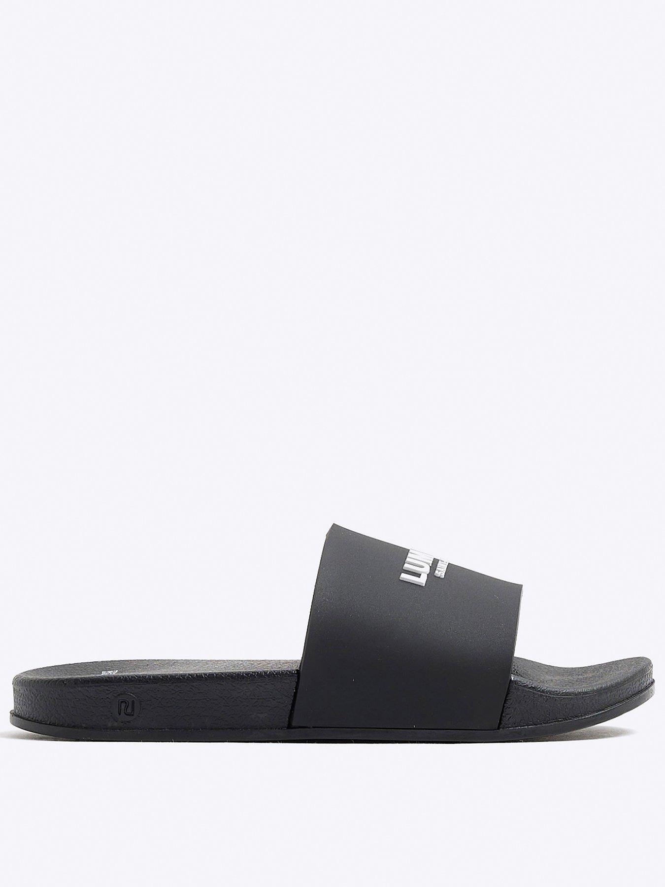 undefined Boys Sliders - Black