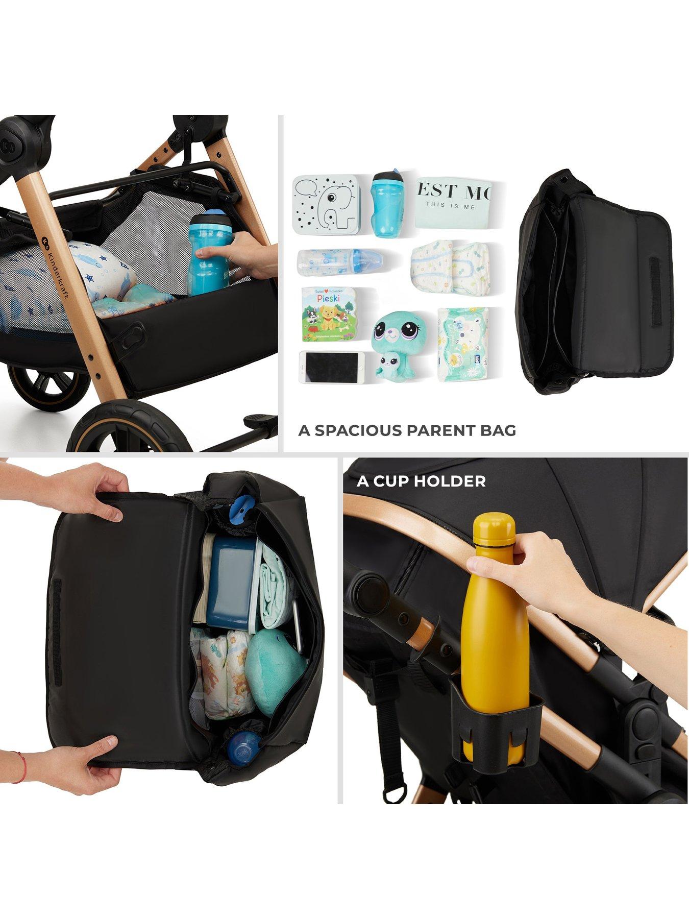 Image 7 of 8 of Kinderkraft ESME 3-in-1 Travel System - Beige