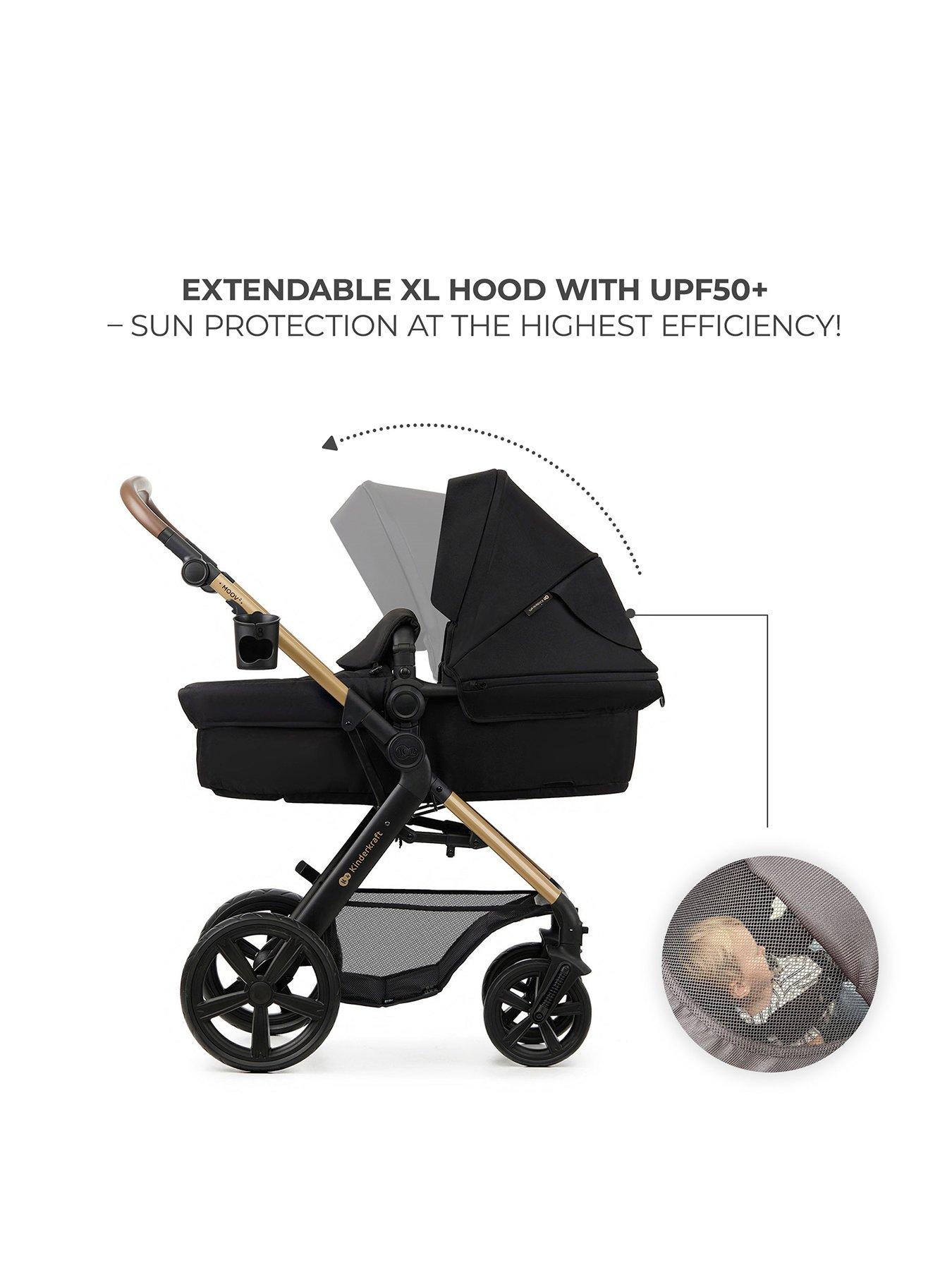 Kinderkraft MOOV Travel System Black Very