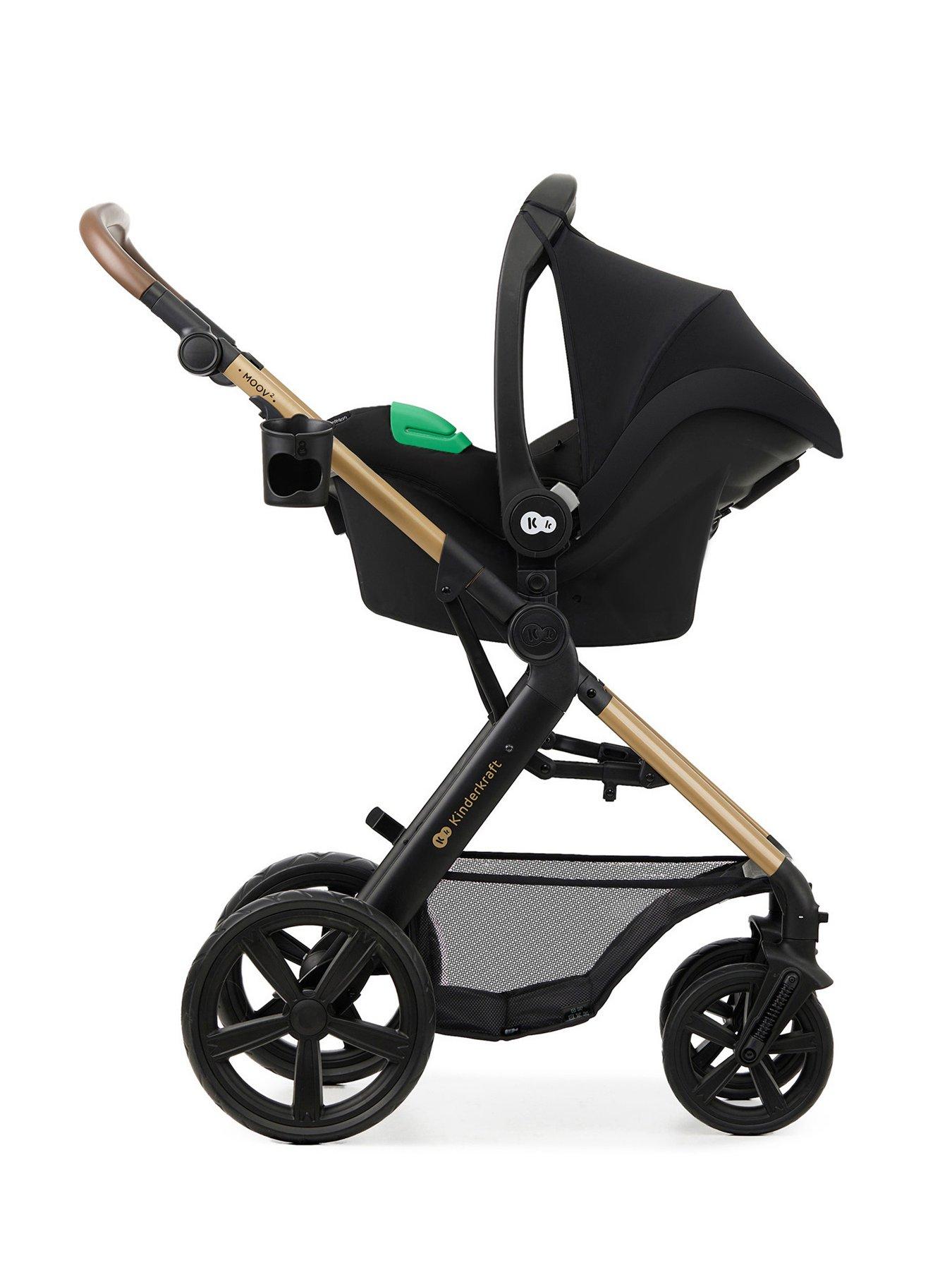 Image 4 of 8 of Kinderkraft MOOV 2 Travel System - Black