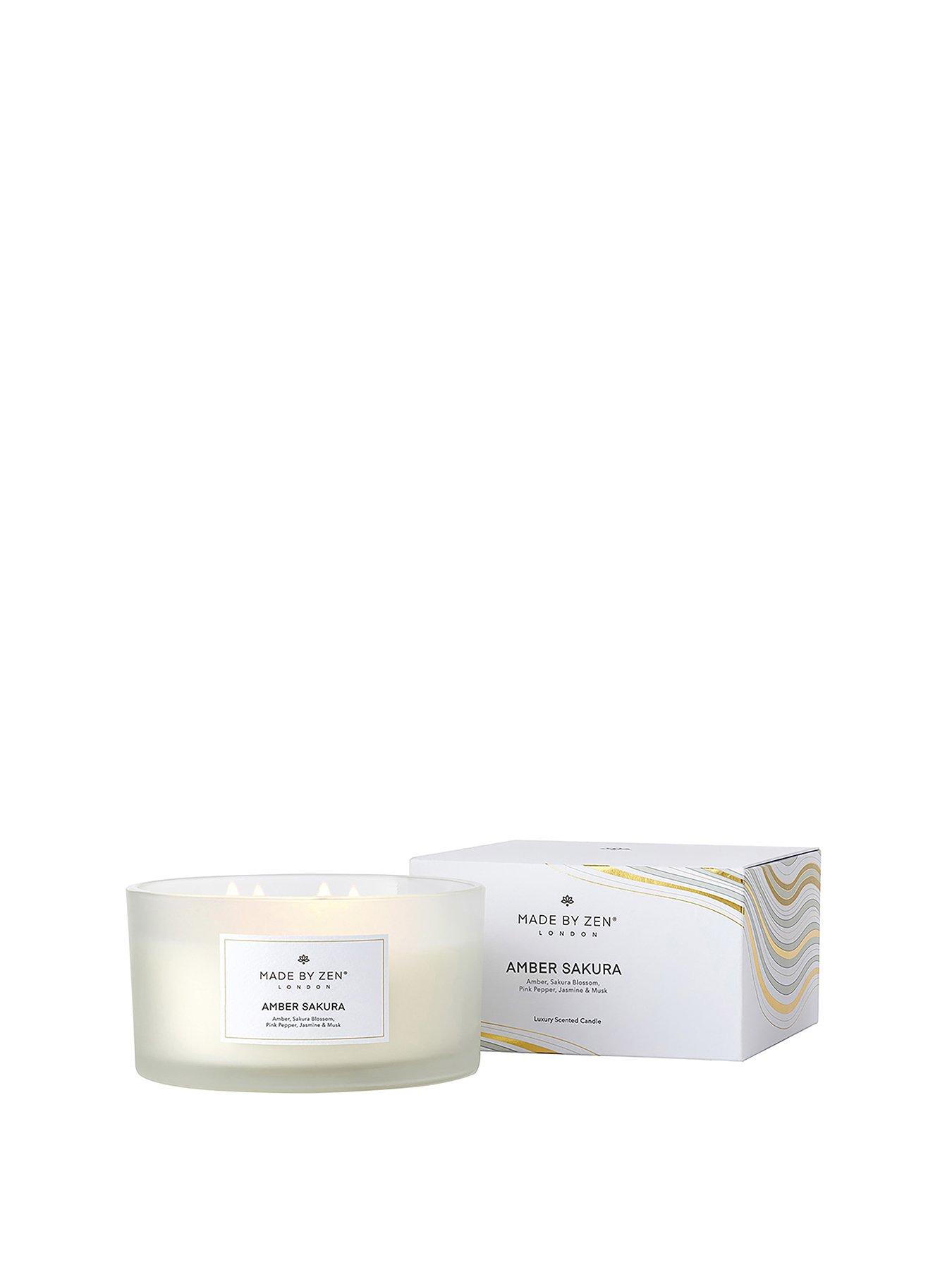 Image 2 of 2 of Made by Zen Signature 4 Wick Candle - Amber Sakura