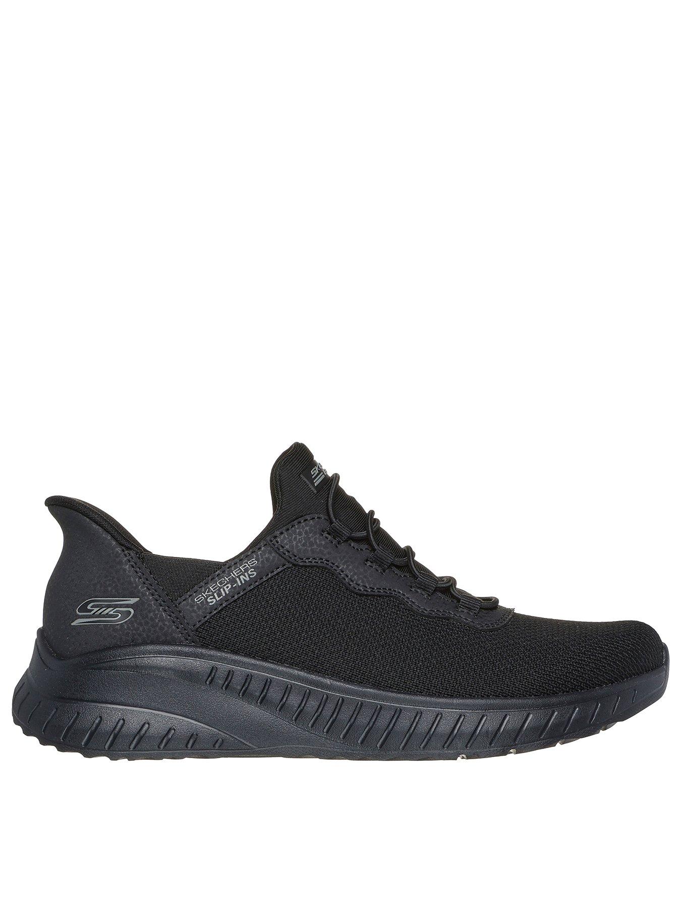 skechers-wide-fit-slip-ins-bobs-squad-sport-trainer-black