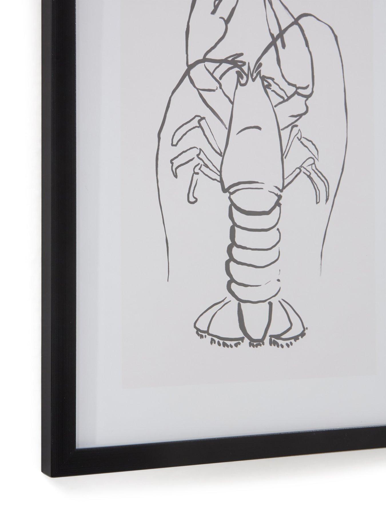 The Very Collection Set of 3 Framed Sea Shell Art Prints | Very