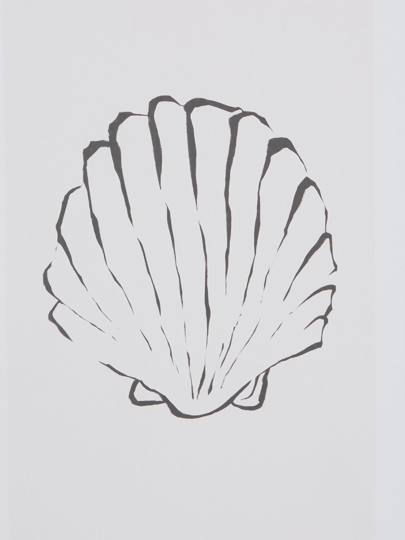 The Very Collection Set of 3 Framed Sea Shell Art Prints | Very