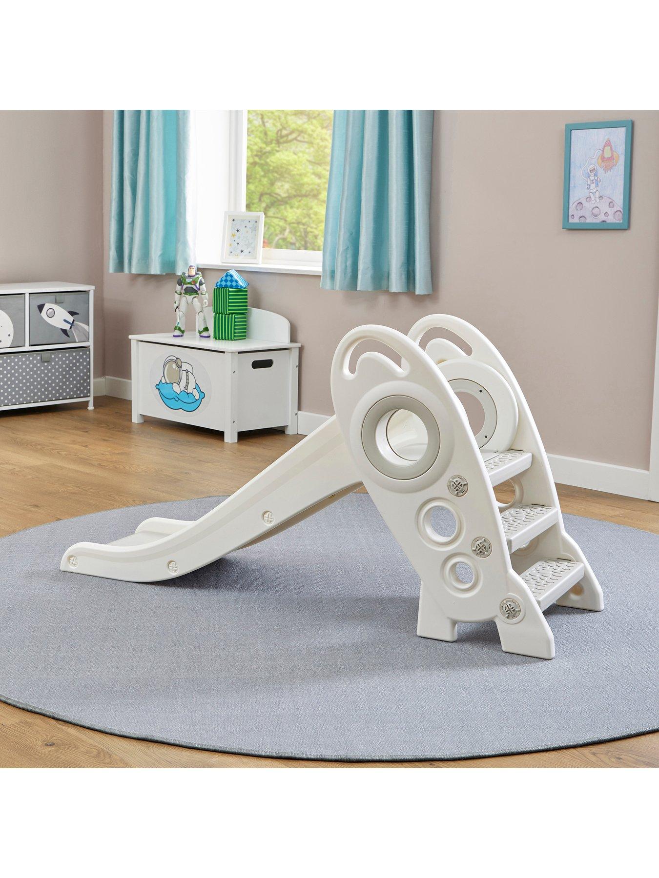 Image 3 of 7 of Liberty House Folding Kids Rocket Slide - White and Grey