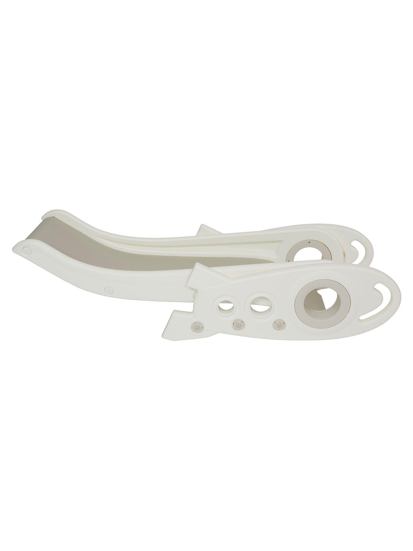 Image 4 of 7 of Liberty House Folding Kids Rocket Slide - White and Grey