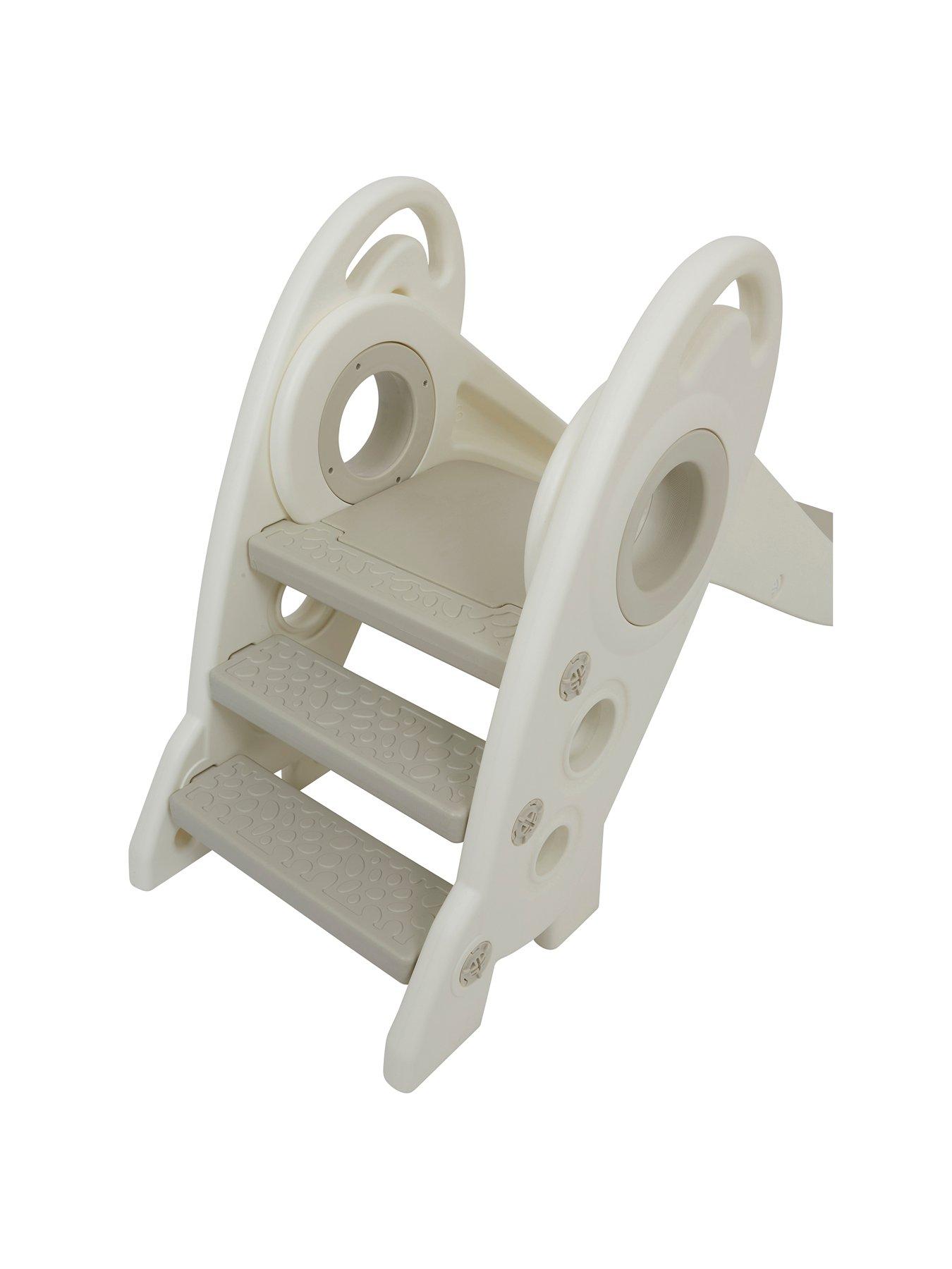 Image 5 of 7 of Liberty House Folding Kids Rocket Slide - White and Grey