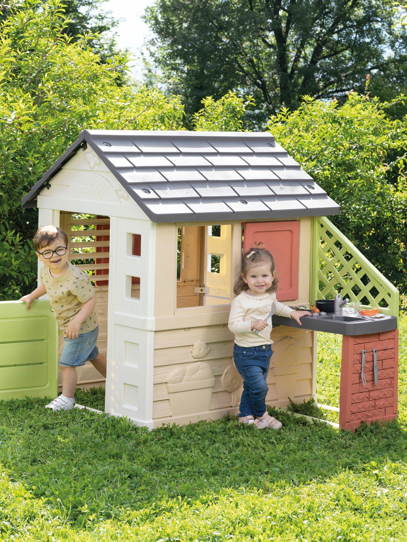 Image 1 of 7 of Smoby Life Nature Playhouse with Kitchen