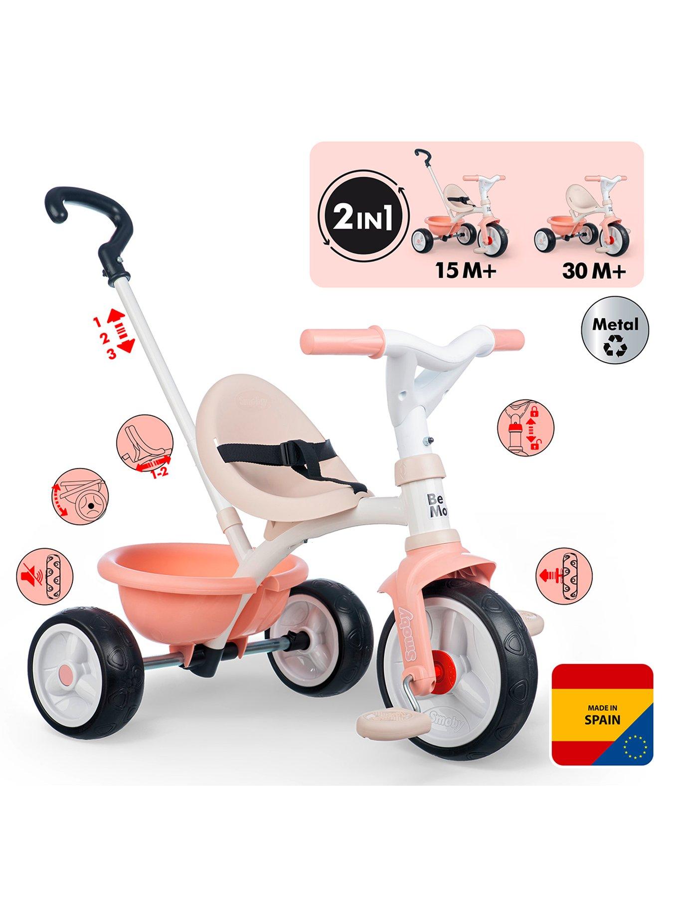Smoby Be Move Tricycle Pink Very