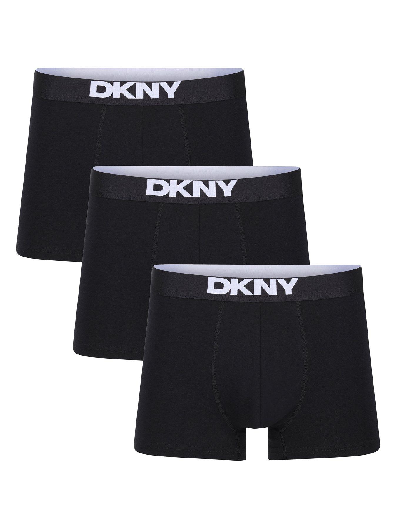 undefined New York Modal 3 Pack Trunks - Black