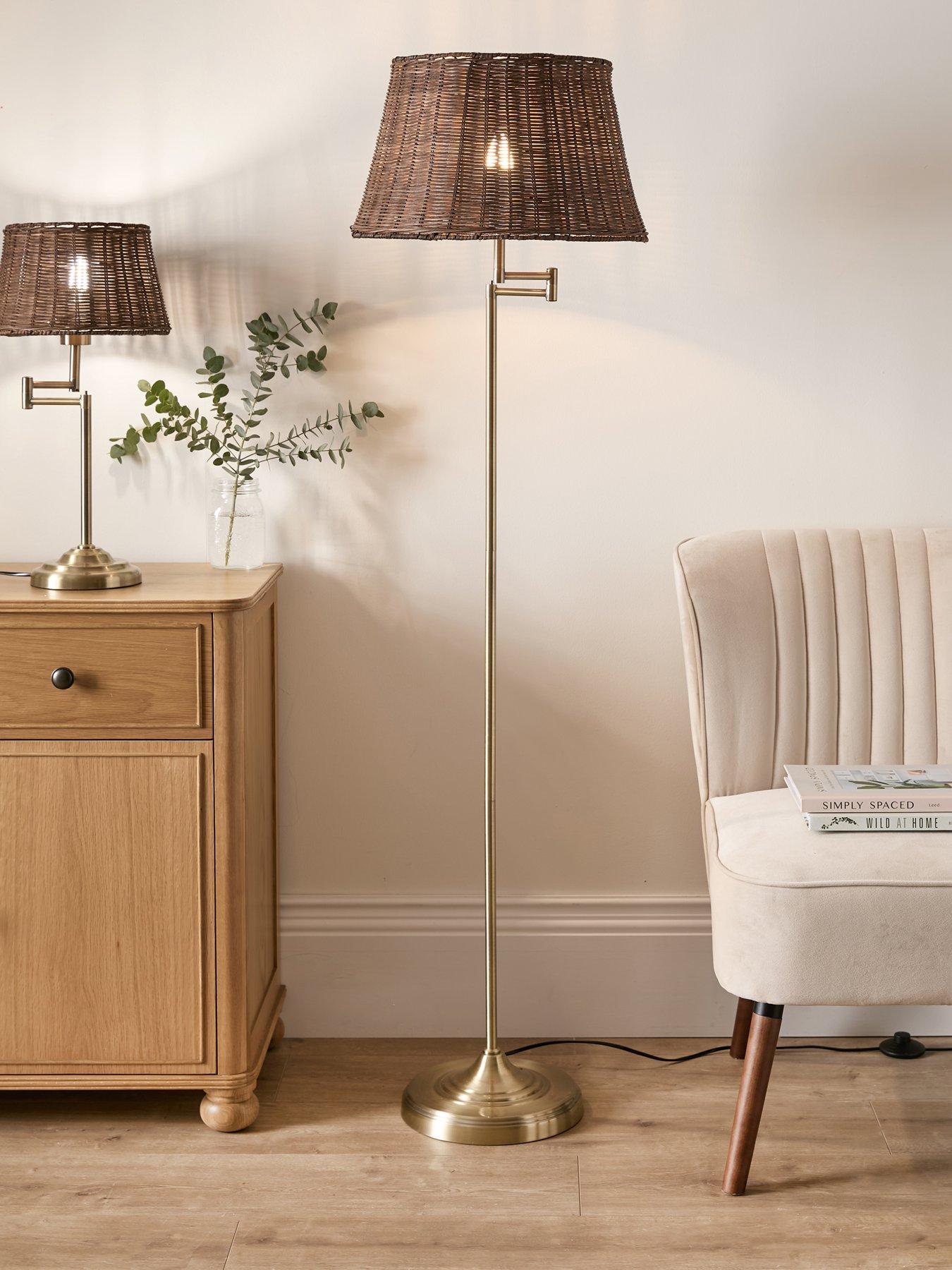 Very Home Rustic Floor Lamp