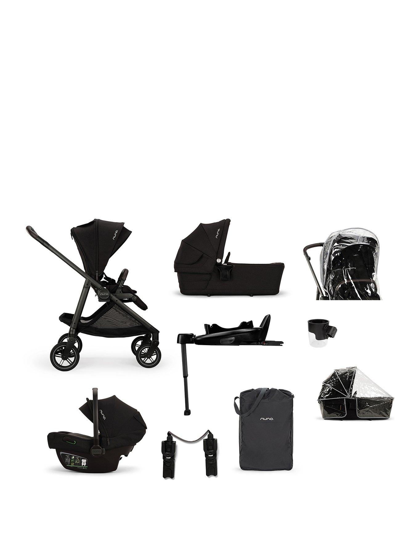 Image 1 of 8 of Nuna SWIV Travel System with PIPA next and Base - Caviar