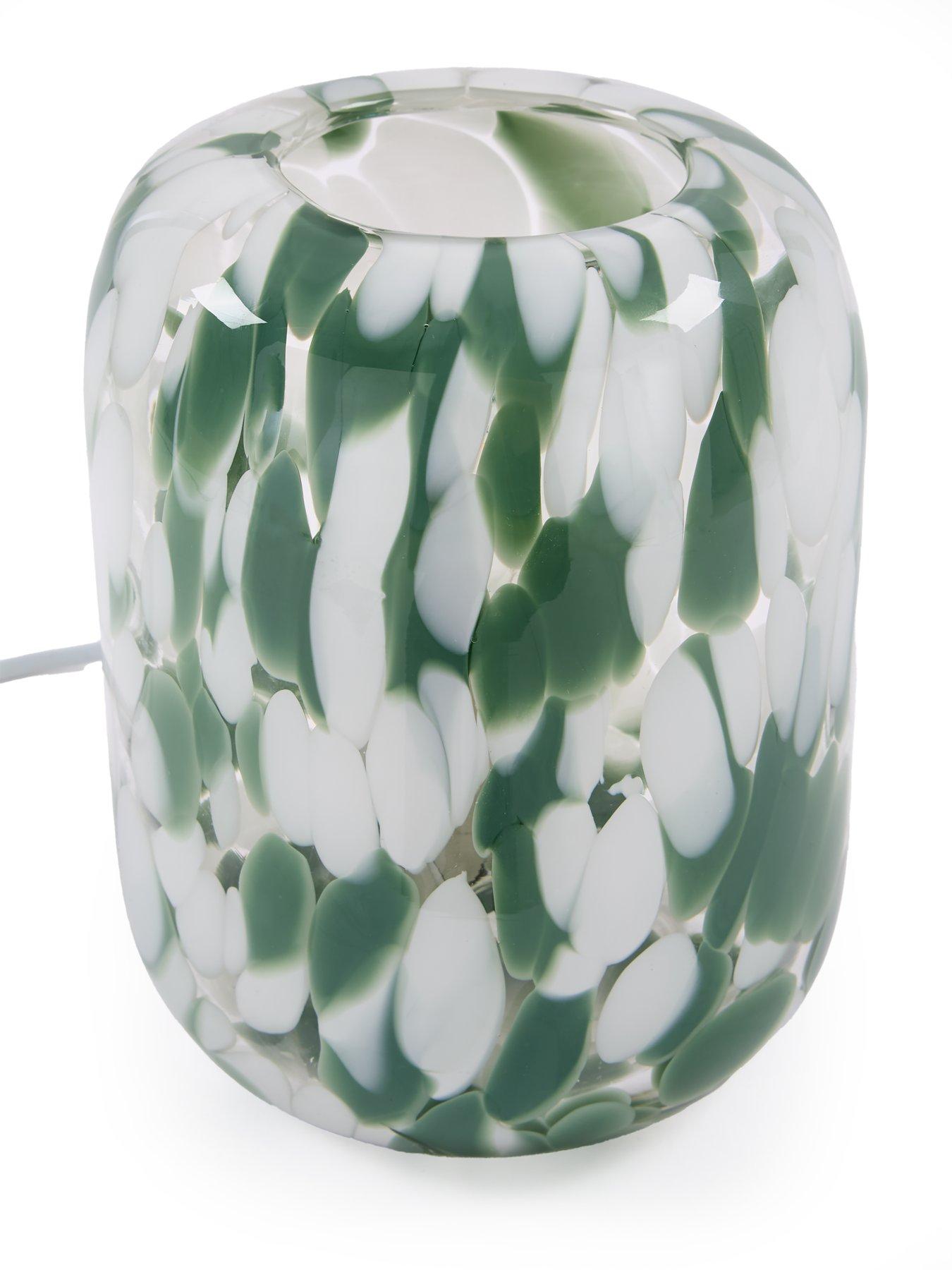 Image 4 of 6 of The Very Collection Confetti Glass Table Lamp