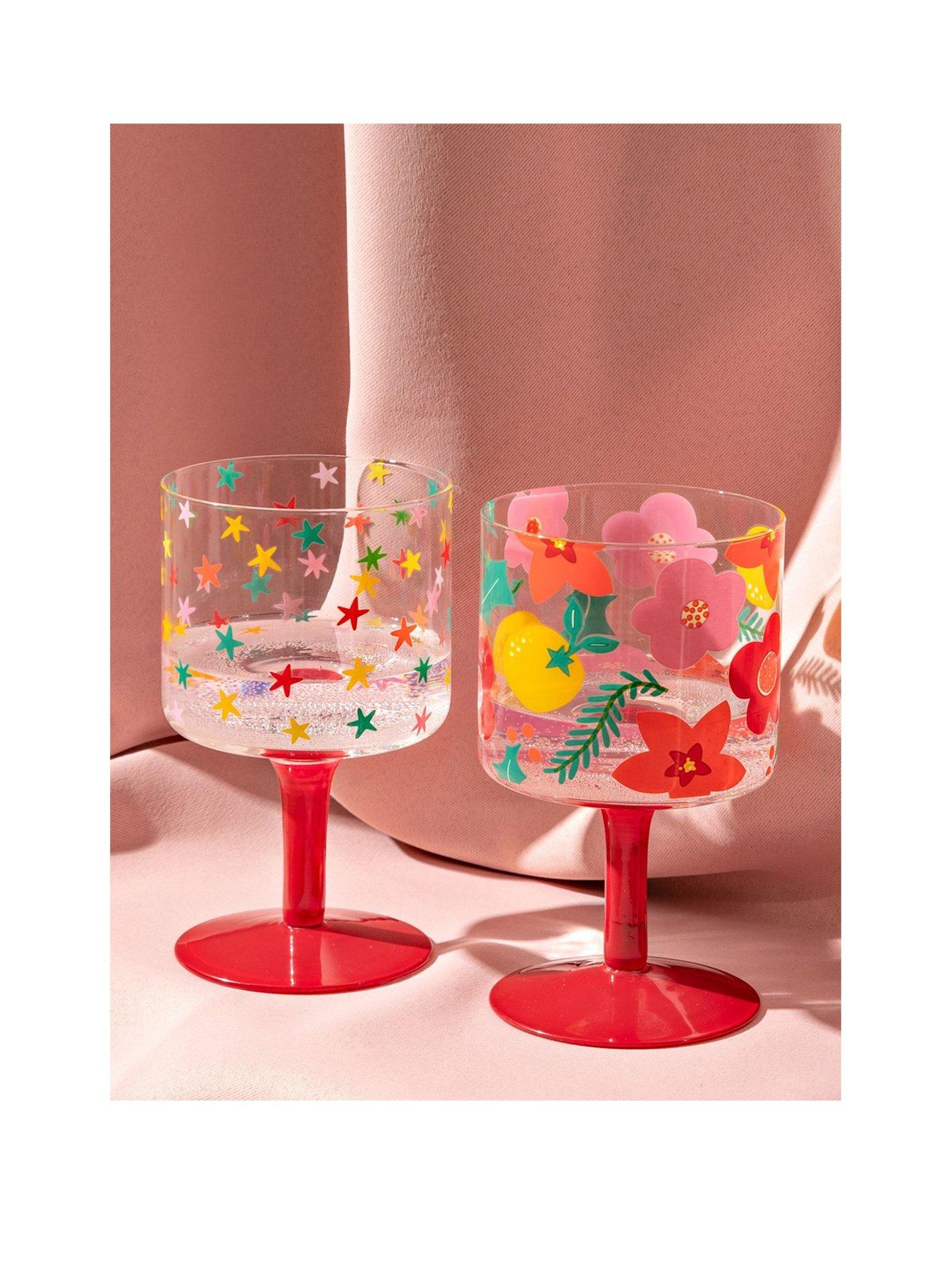 Product photograph of Set Of 2 Wine Glasses from very.co.uk