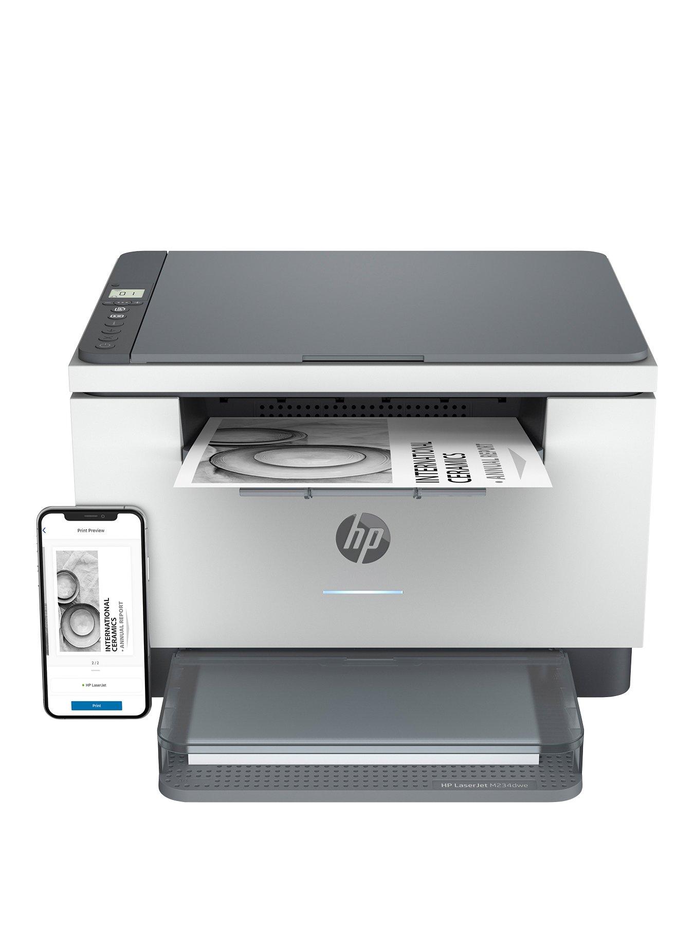 undefined LaserJet M234DW Black  &  White Multifunction Wireless Printer