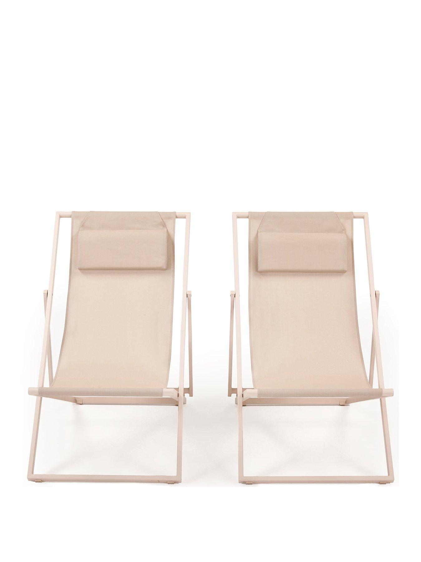 Image 2 of 6 of The Very Collection Amalfi Set 2 Folding Chairs