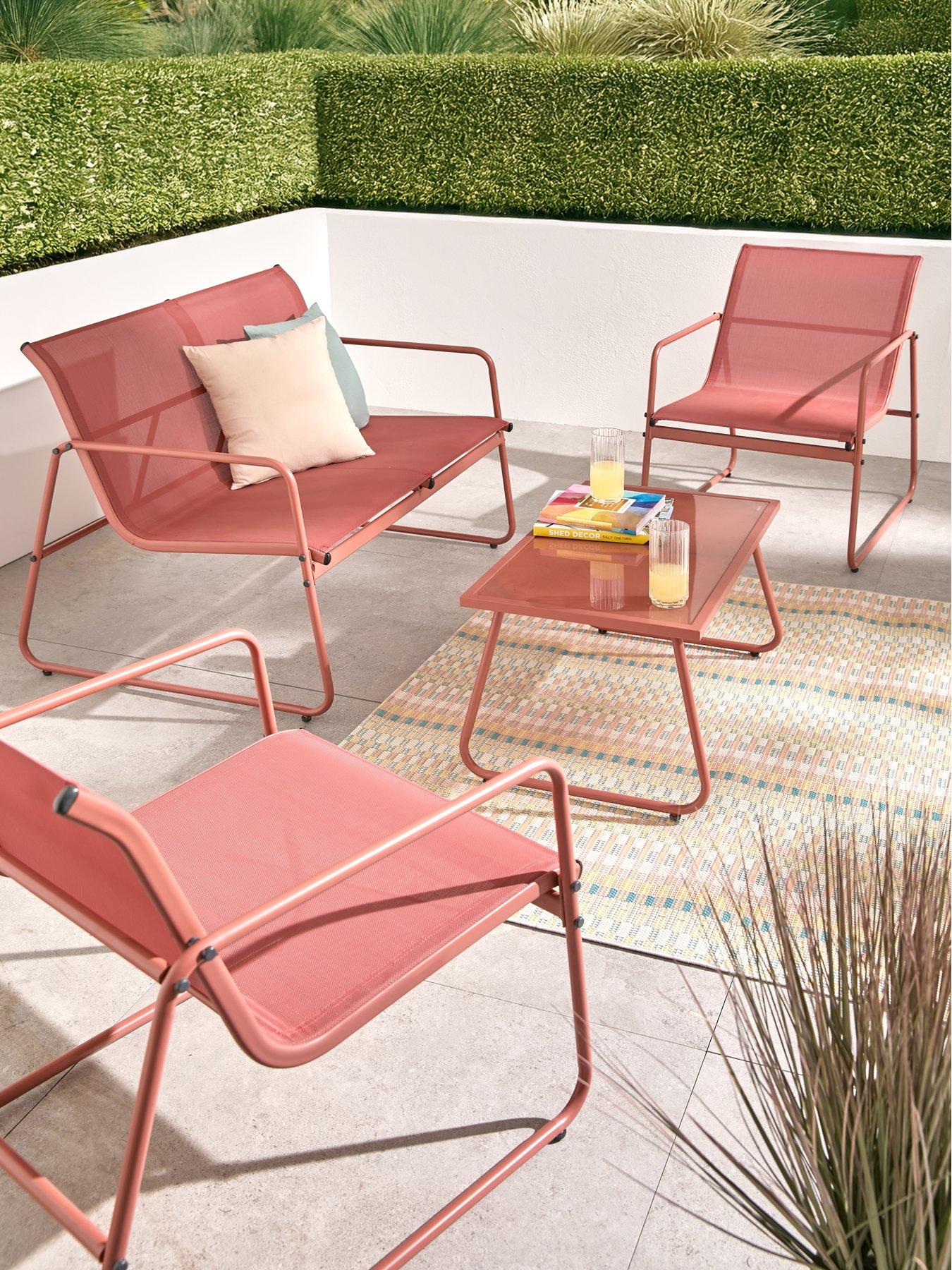 undefined Amalfi Sofa Set- Clay
