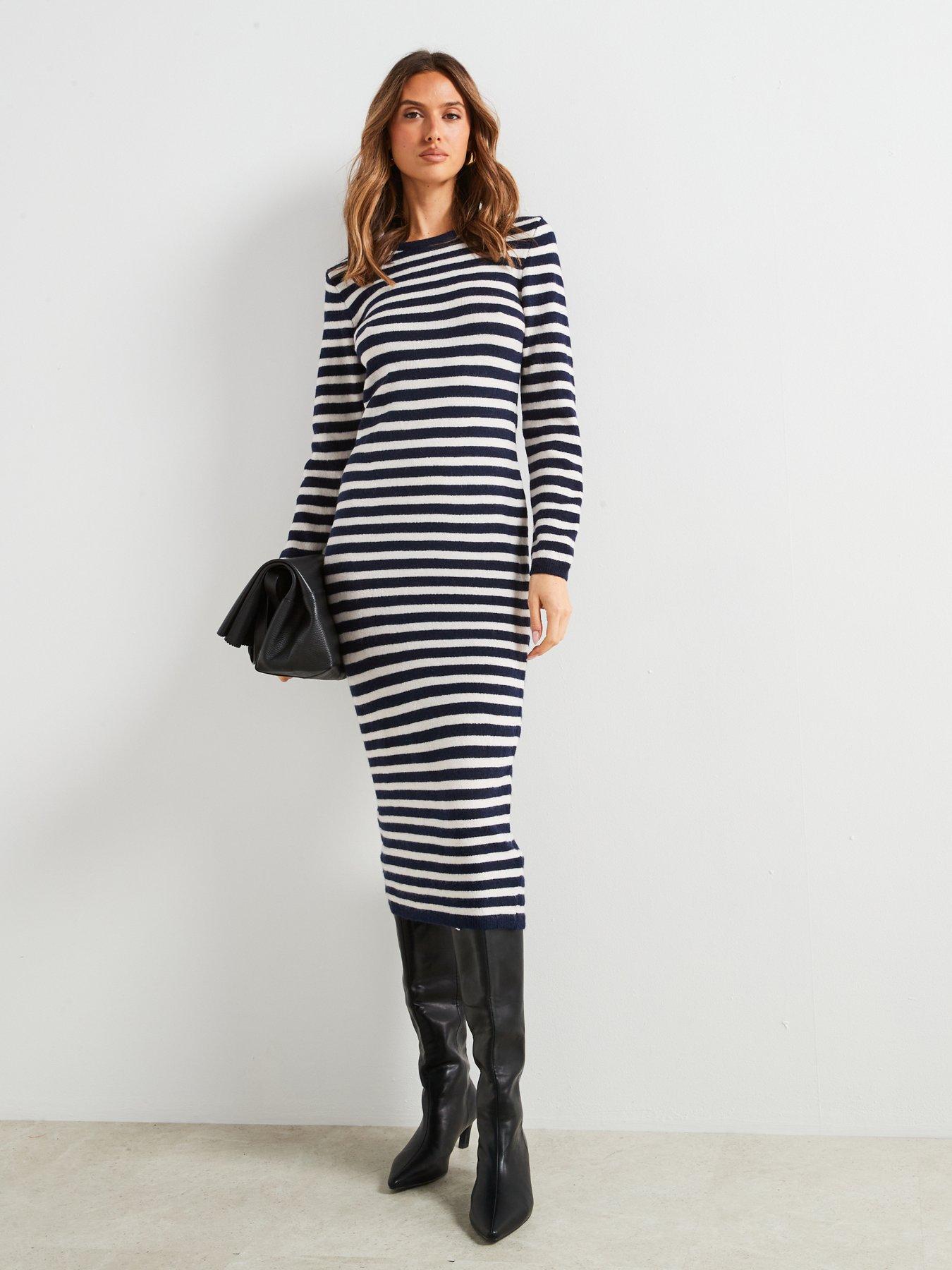 striped jersey dress mango SUMMER STRIPES